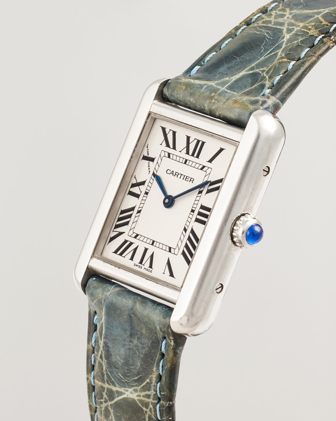 Homme | Pre-Owned & Vintage Watches | Cartier Pre-Owned | Tank Solo 
