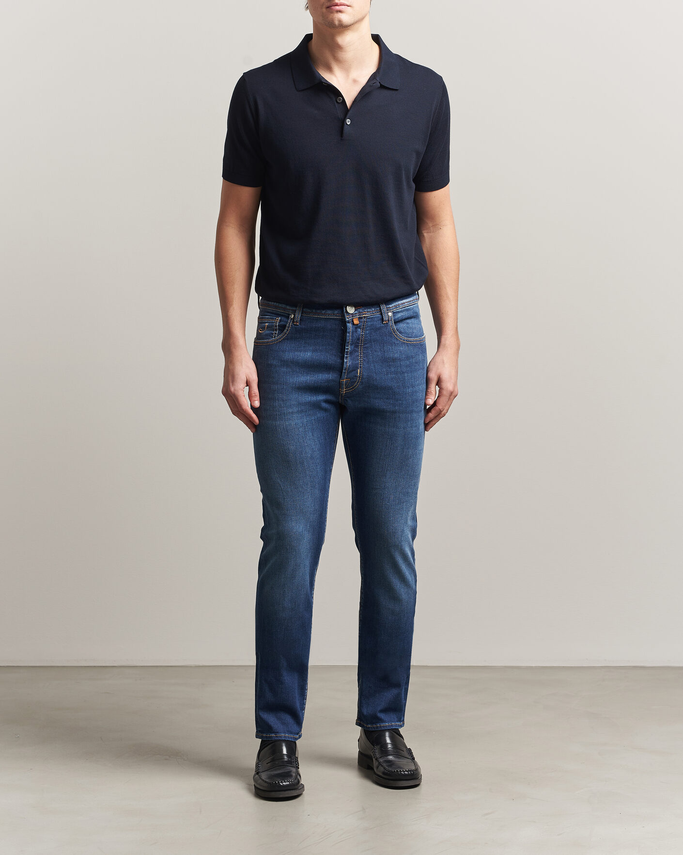 Homme | Jeans | Jacob Cohën | Bard Slim Fit Super Stretch Jeans Medium Vintage