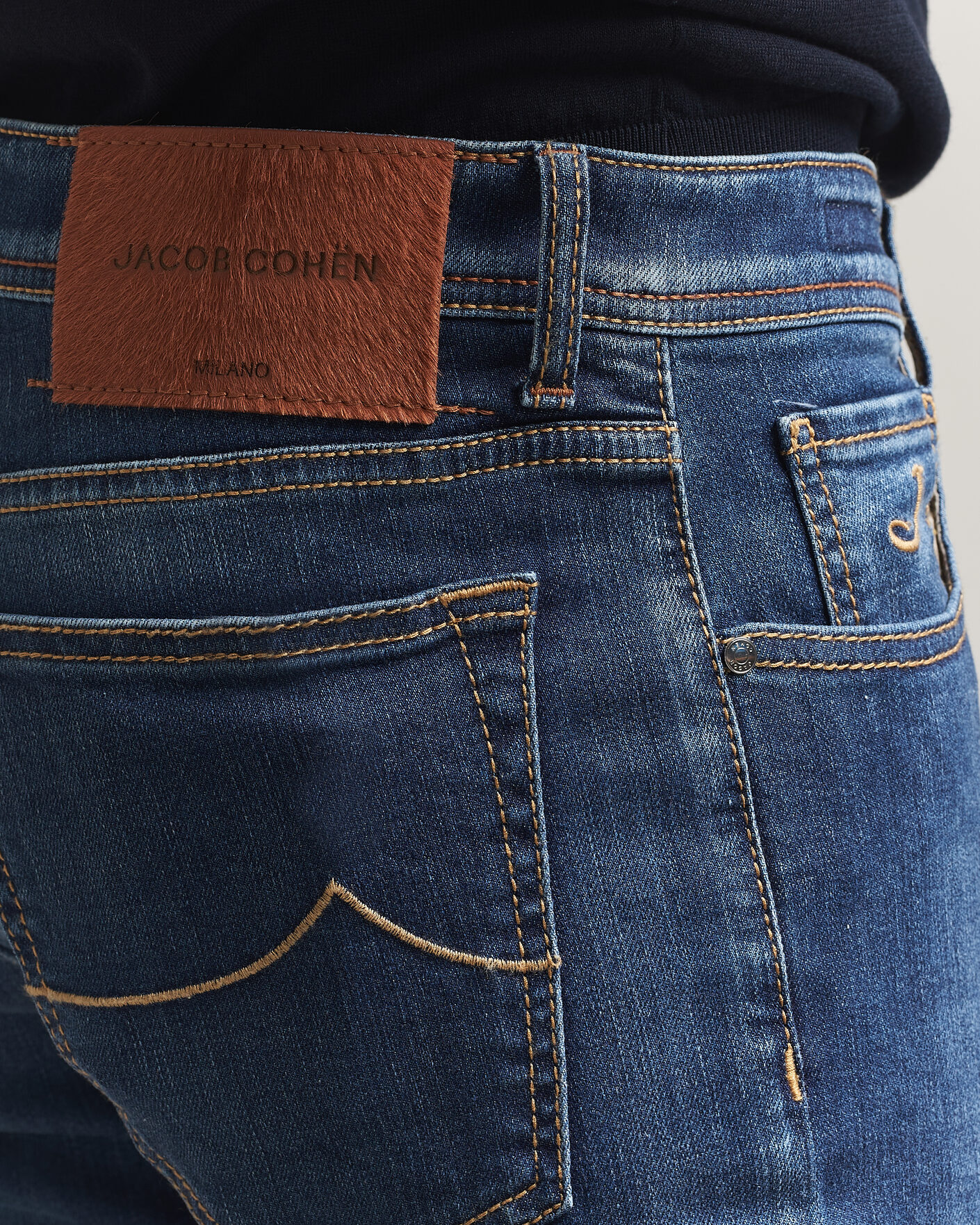 Homme | Jeans | Jacob Cohën | Bard Slim Fit Super Stretch Jeans Medium Vintage