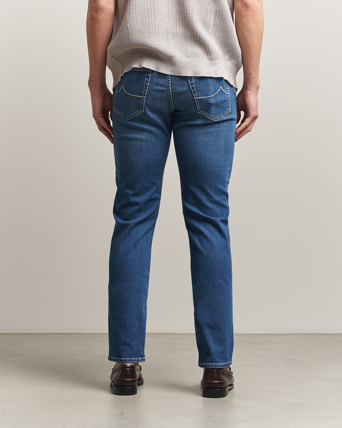 Homme | Jeans | Jacob Cohën | Bard Slim Fit Super Stretch Jeans Light Vintage