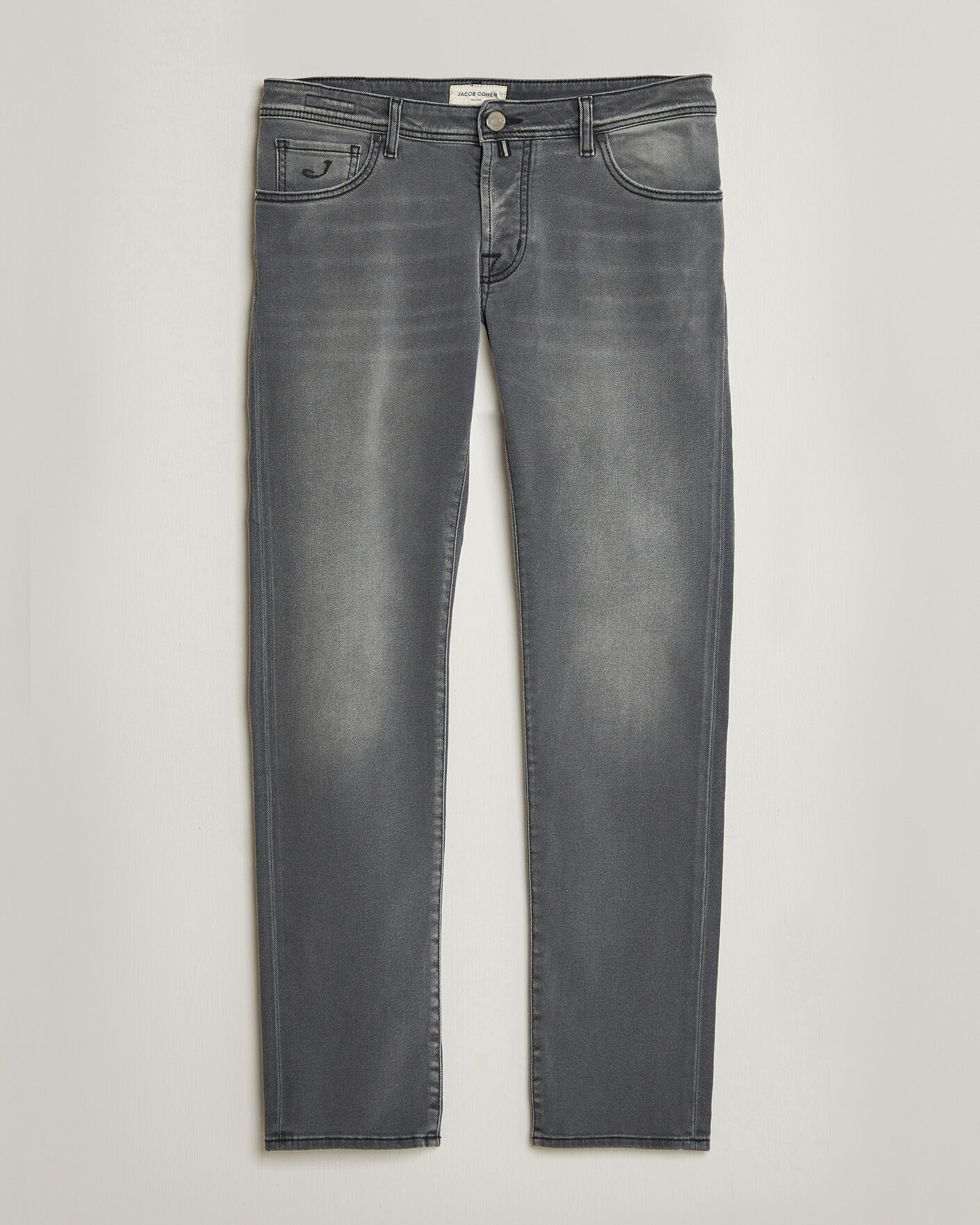 Homme | Pantalons | Jacob Cohën | Nick Slim Fit Power Stretch Jeans Light Black Wash