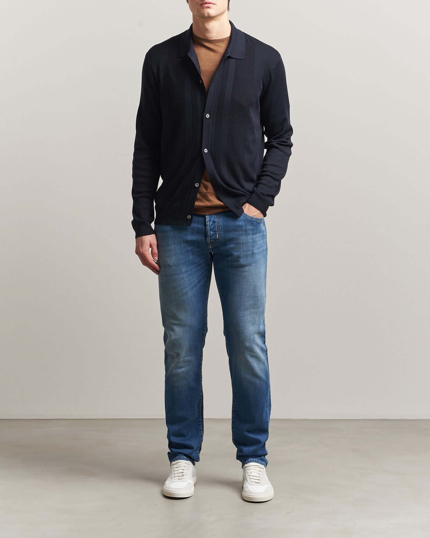 Homme | Jeans | Jacob Cohën | Nick Slim Fit Super Stretch Jeans Light Vintage