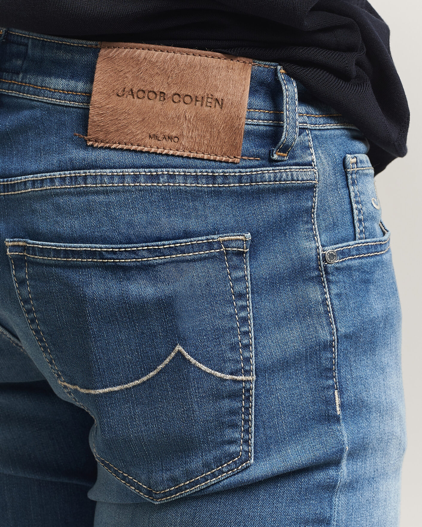 Homme | Jeans | Jacob Cohën | Nick Slim Fit Super Stretch Jeans Light Vintage