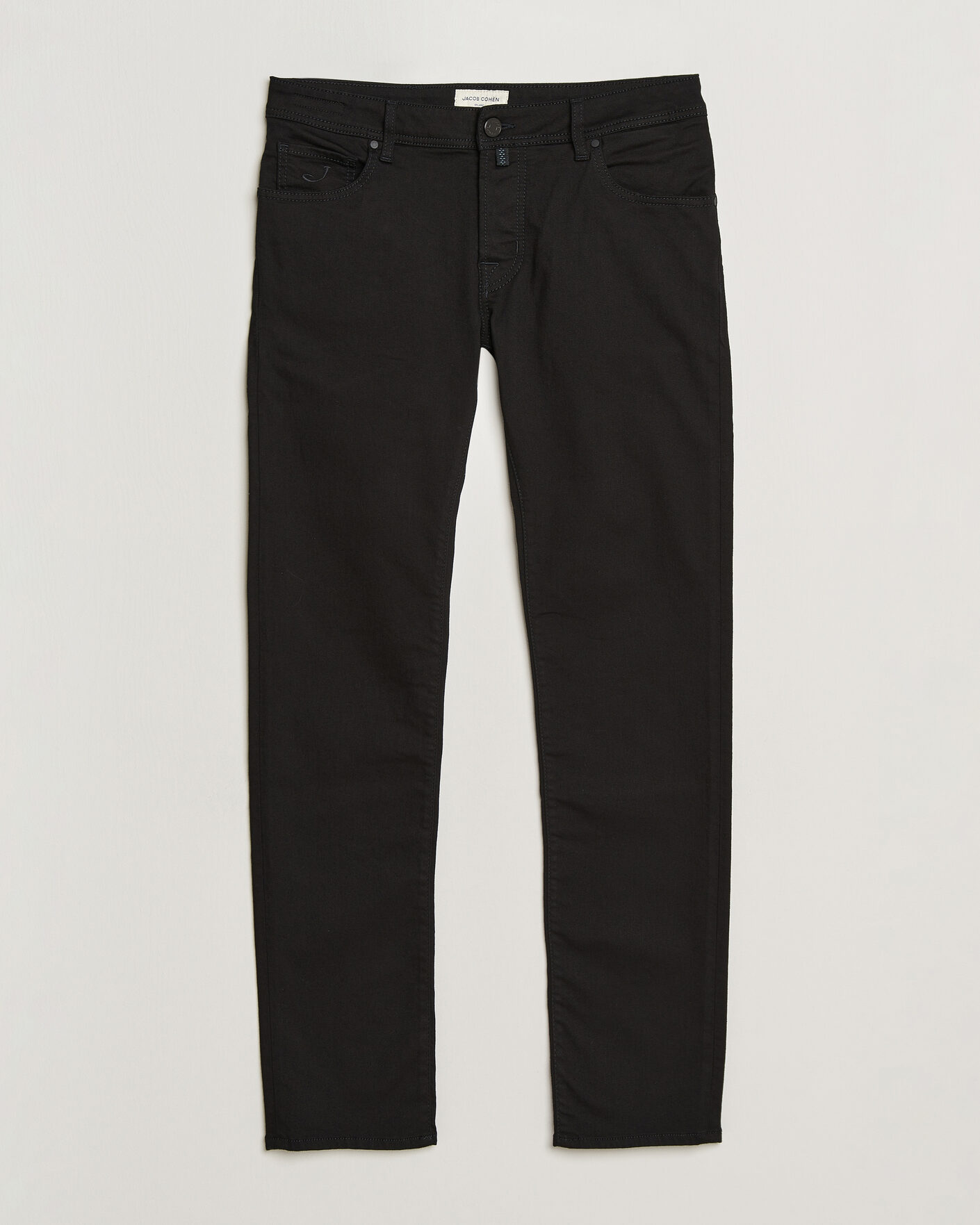 Homme | Jeans | Jacob Cohën | Nick Slim Fit Stretch Stay Black Jeans Rinse Wash