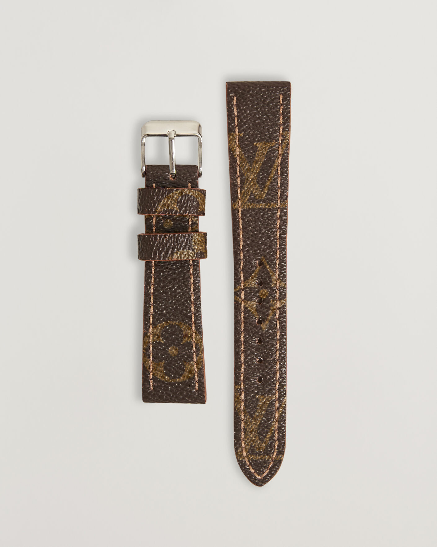Homme | Bracelets De Montres | Care with Carl | Watch Strap Remade Louis Vuitton 20/16 mm Monogram