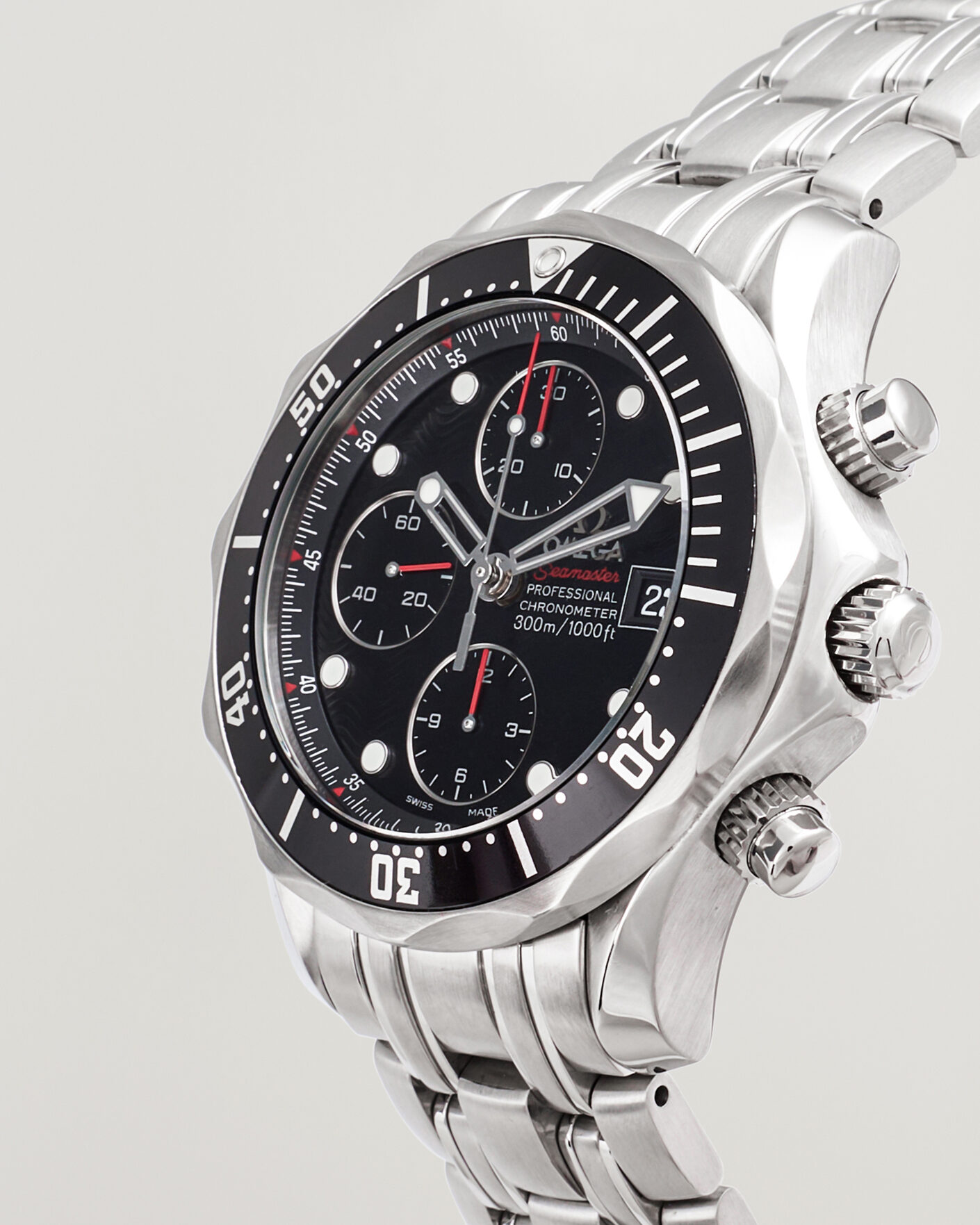 Homme | Pre-Owned & Vintage Watches | Omega Pre-Owned | Seamaster 300M Chrono 