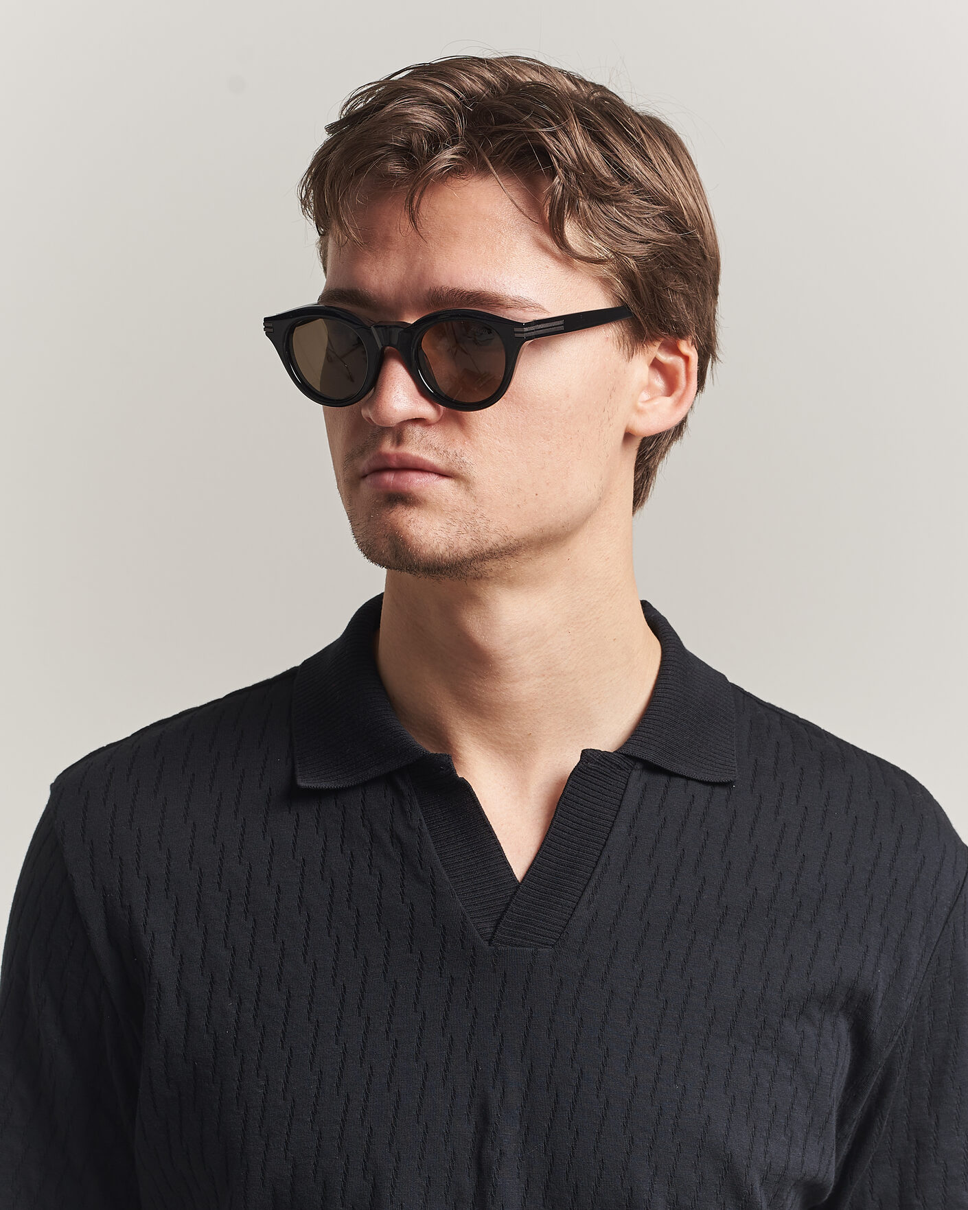 Homme | Lunettes De Soleil | Zegna | EZ0302 Sunglasses Black