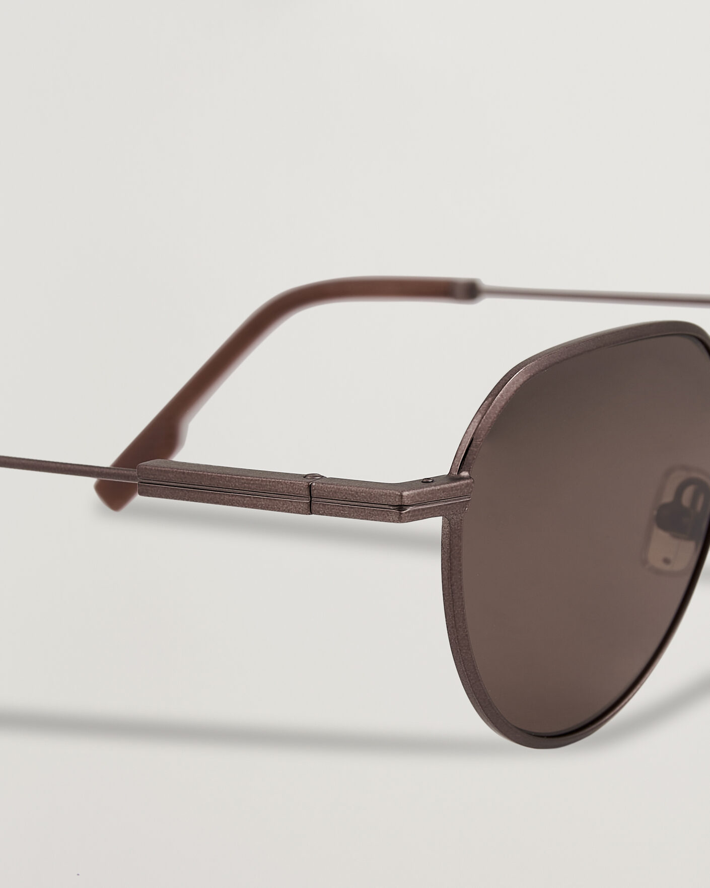 Homme | Lunettes De Soleil | Zegna | EZ0297 Sunglasses Dark Bronze