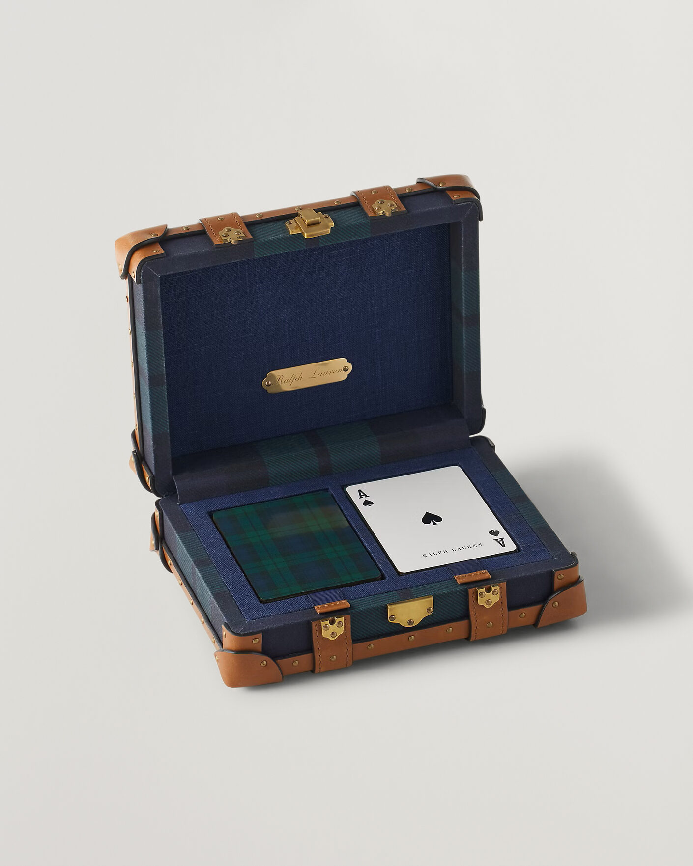 Homme | Pour La Maison | Ralph Lauren Home | Sawyer Playing Cards Saddle