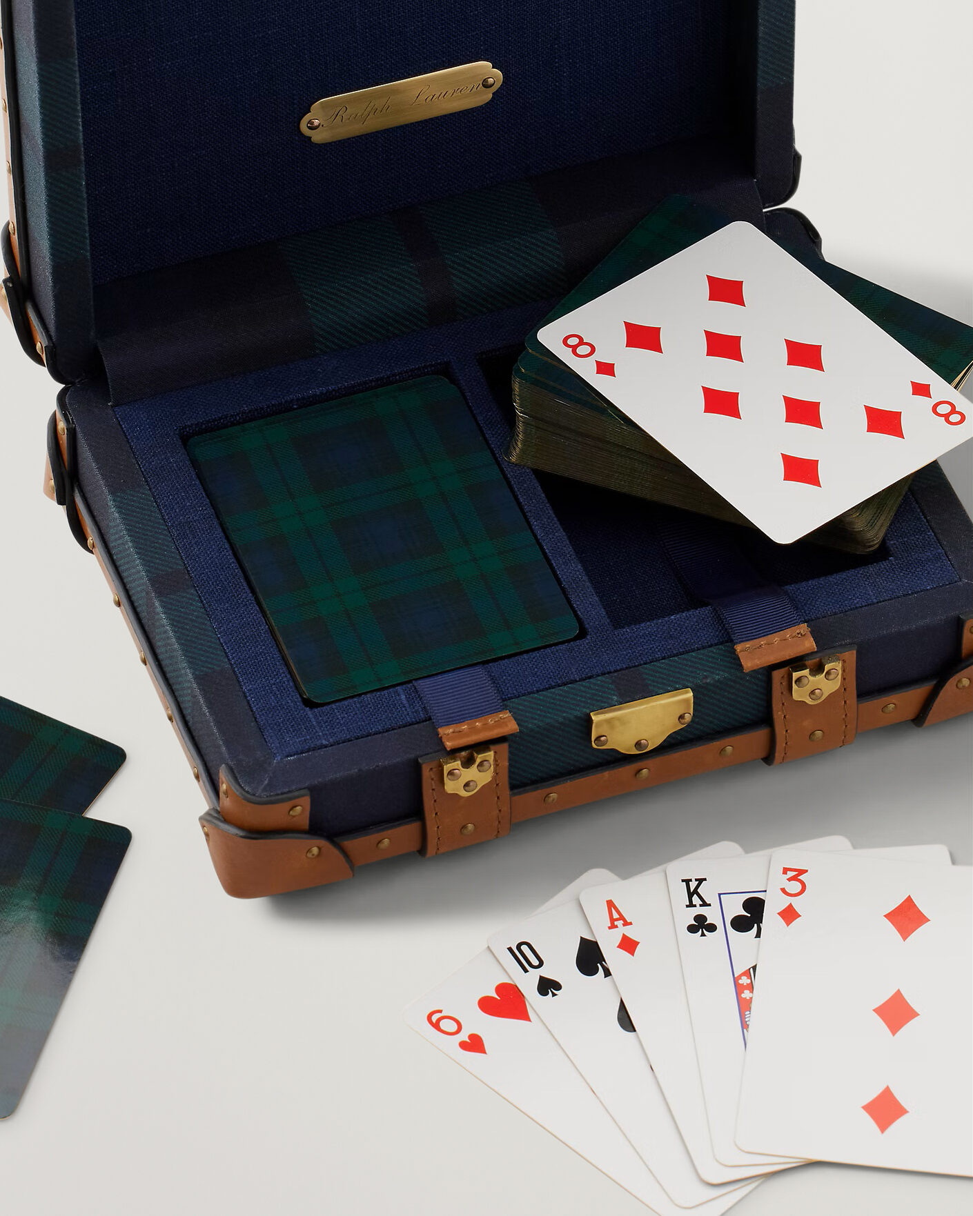 Homme | Pour La Maison | Ralph Lauren Home | Sawyer Playing Cards Saddle