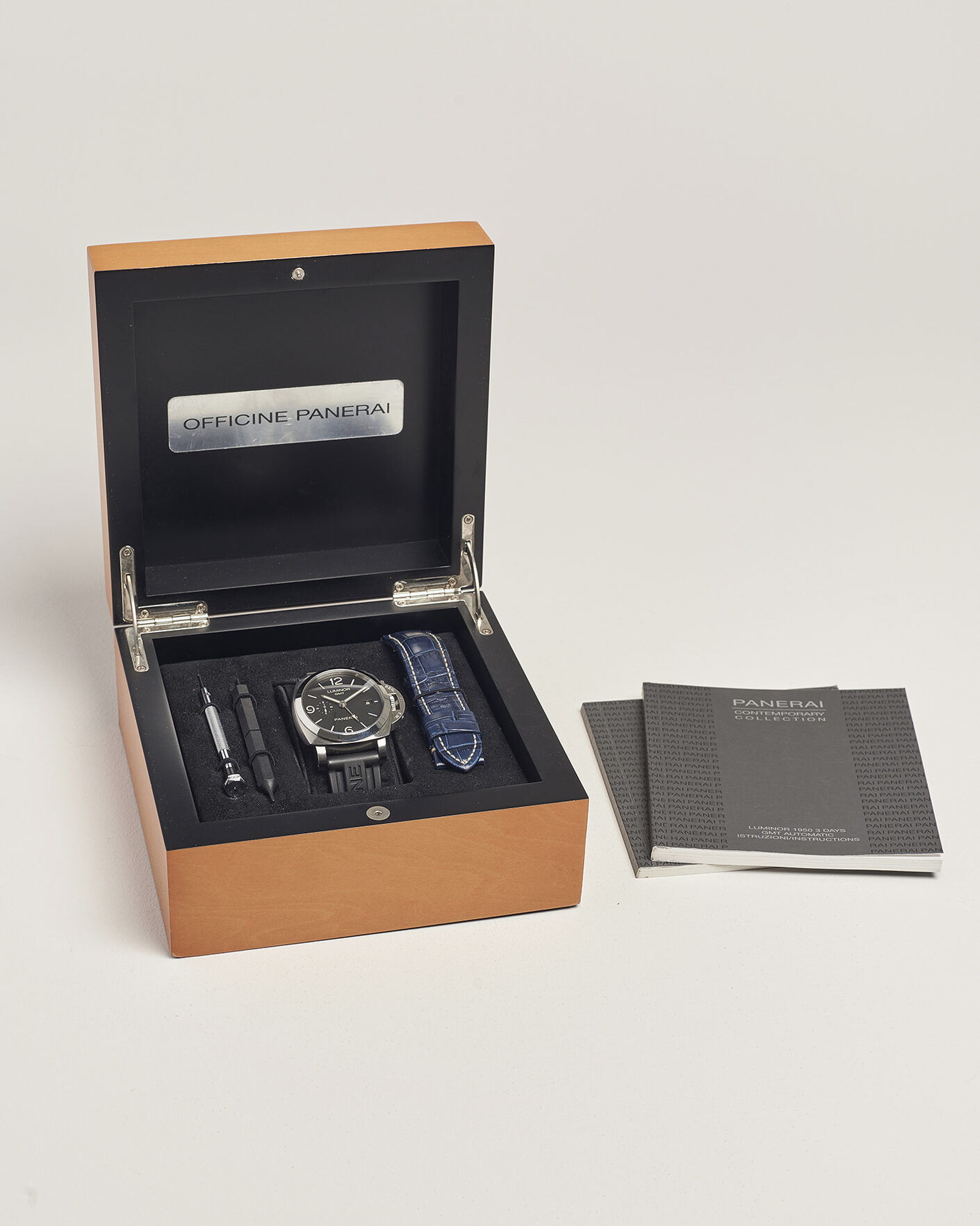 Homme | Pre-Owned & Vintage Watches | Panerai Pre-Owned | Luminor 44 1950 GMT 