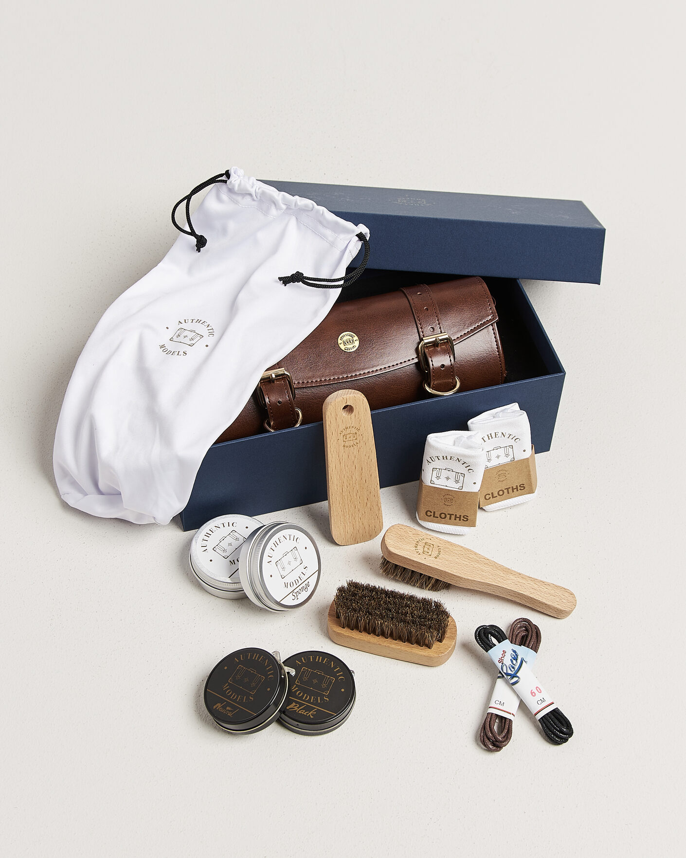 Homme | Entretien Chaussures | Authentic Models | Shoe Polishing Kit