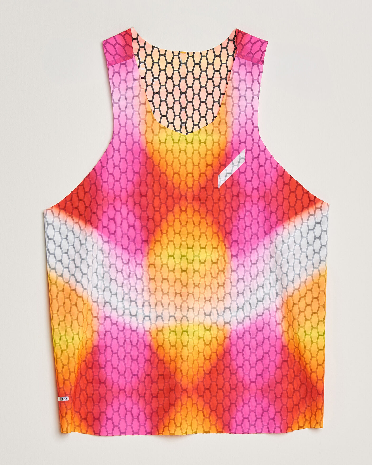 Homme | T-shirts | SOAR Running | Graphene Race Vest Red/Orange