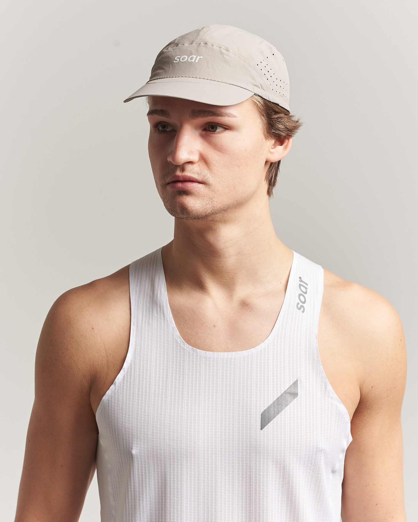 Homme | Bobs Et Casquettes | SOAR Running | Run Cap Warm Grey