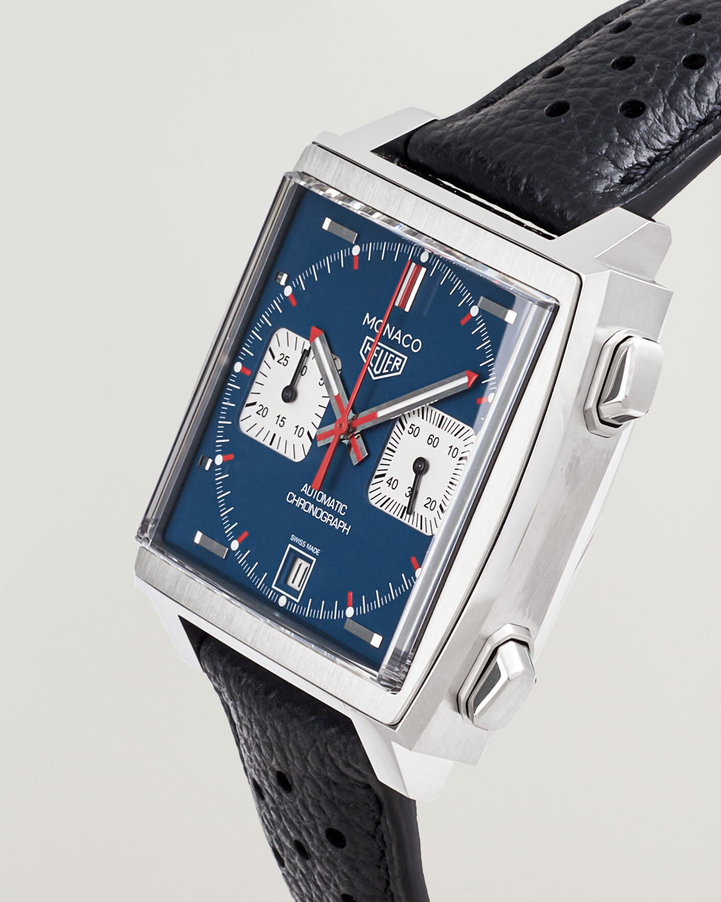 Homme | Pre-Owned & Vintage Watches | Tag Heuer Pre-Owned | Monaco Steve McQueen Edition 