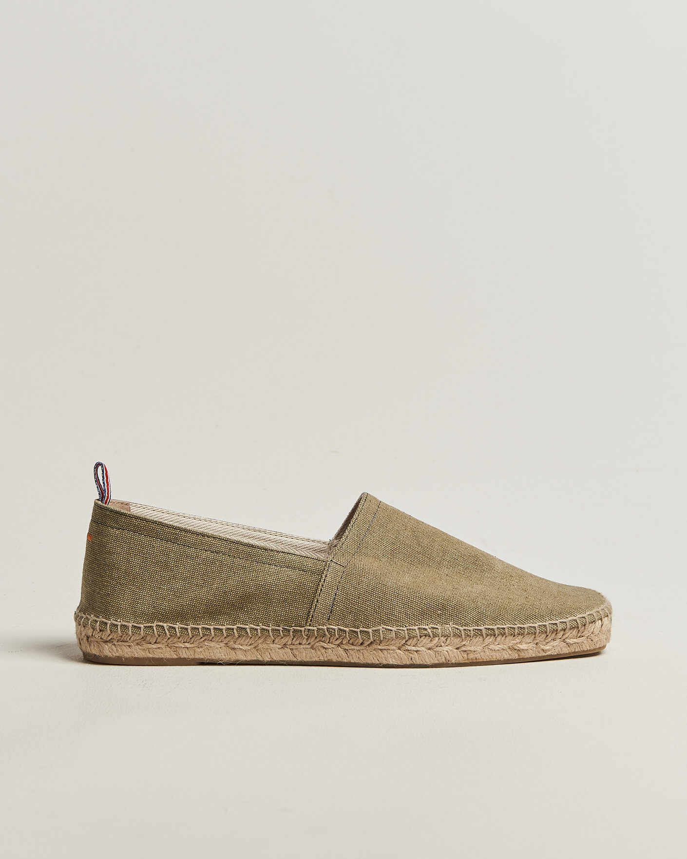 Homme | Espadrilles | Castañer | Pablo Washed Canvas Espadrilles Laurel Green