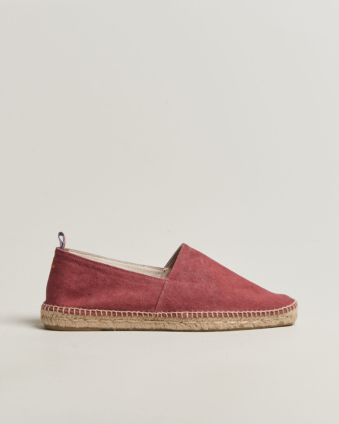 Homme | Espadrilles | Castañer | Pablo Washed Canvas Espadrilles Merlot