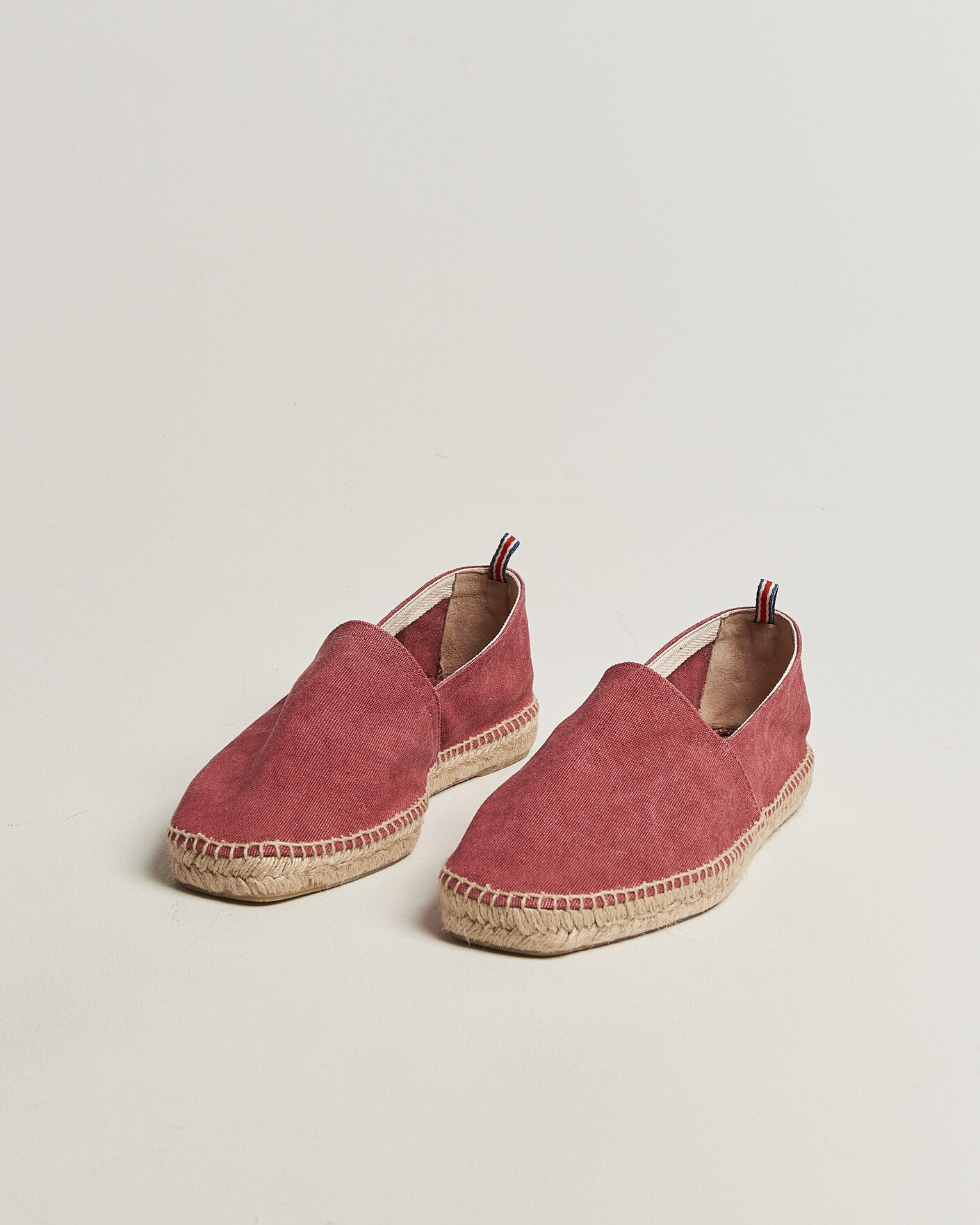 Homme | Espadrilles | Castañer | Pablo Washed Canvas Espadrilles Merlot
