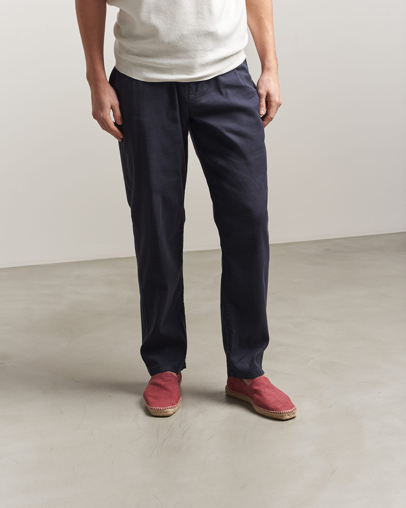 Homme | Espadrilles | Castañer | Pablo Washed Canvas Espadrilles Merlot