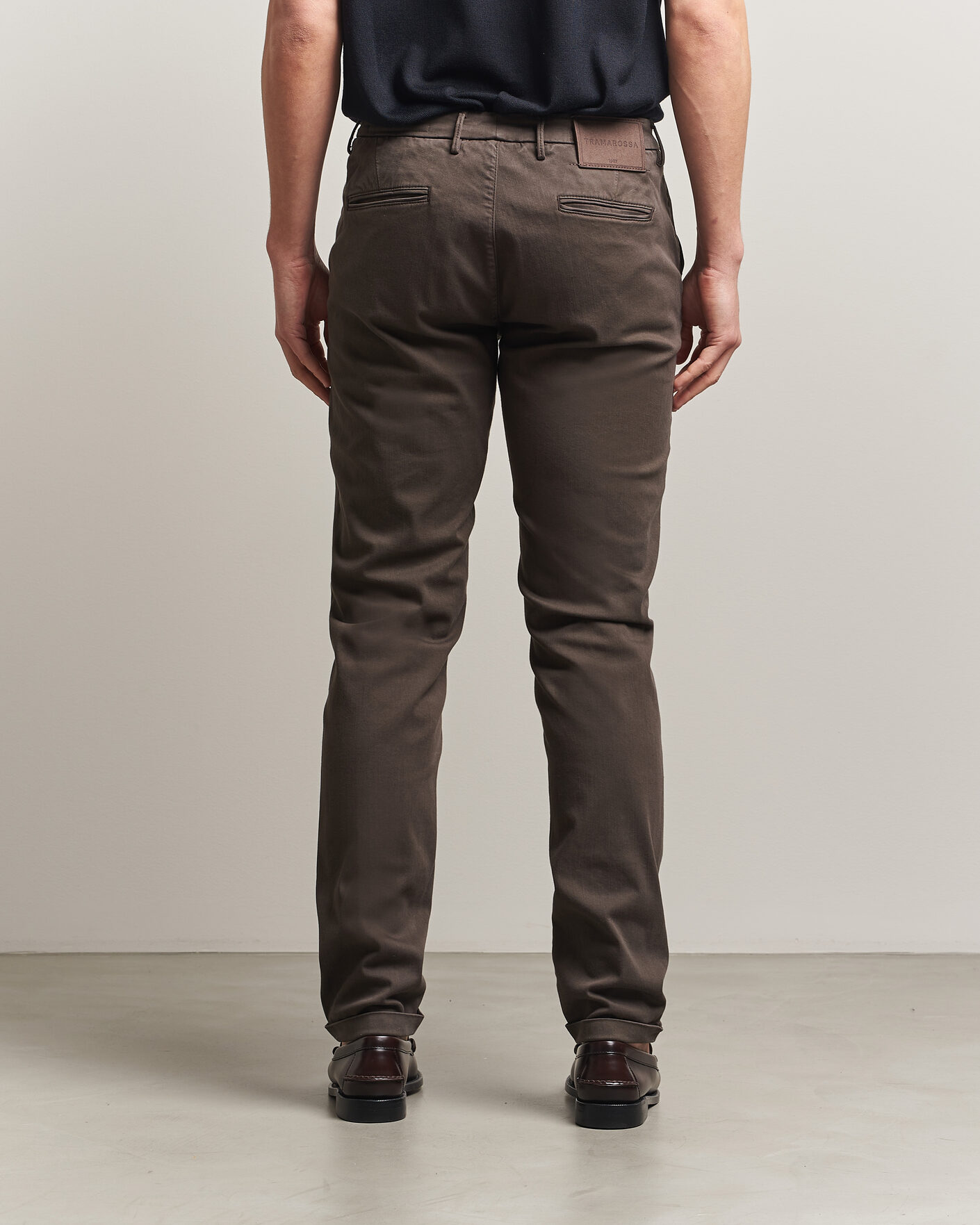 Homme | Pantalons | Tramarossa | Luis Superstrech Cotton Chino Coffee