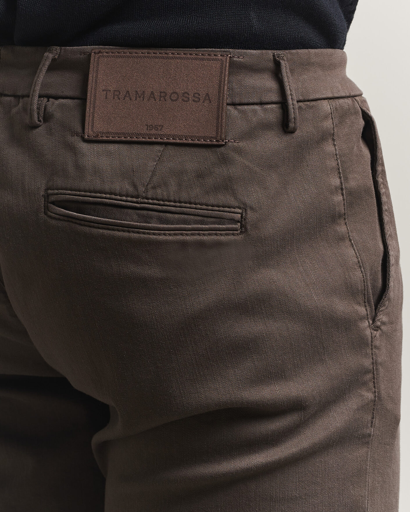 Homme | Pantalons | Tramarossa | Luis Superstrech Cotton Chino Coffee