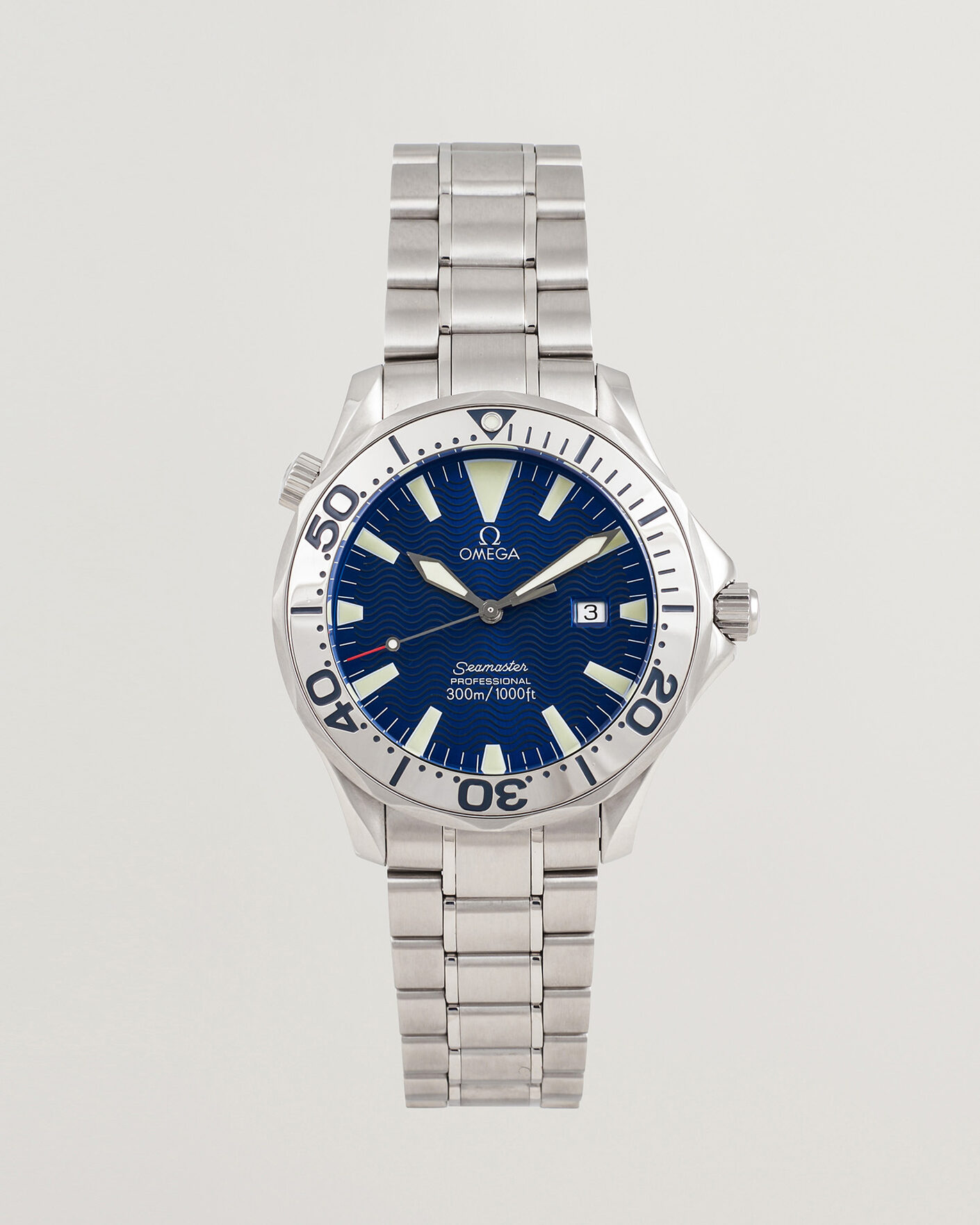 Homme | Pre-Owned & Vintage Watches | Omega Pre-Owned | Seamaster 300M SMP Electric Blue 