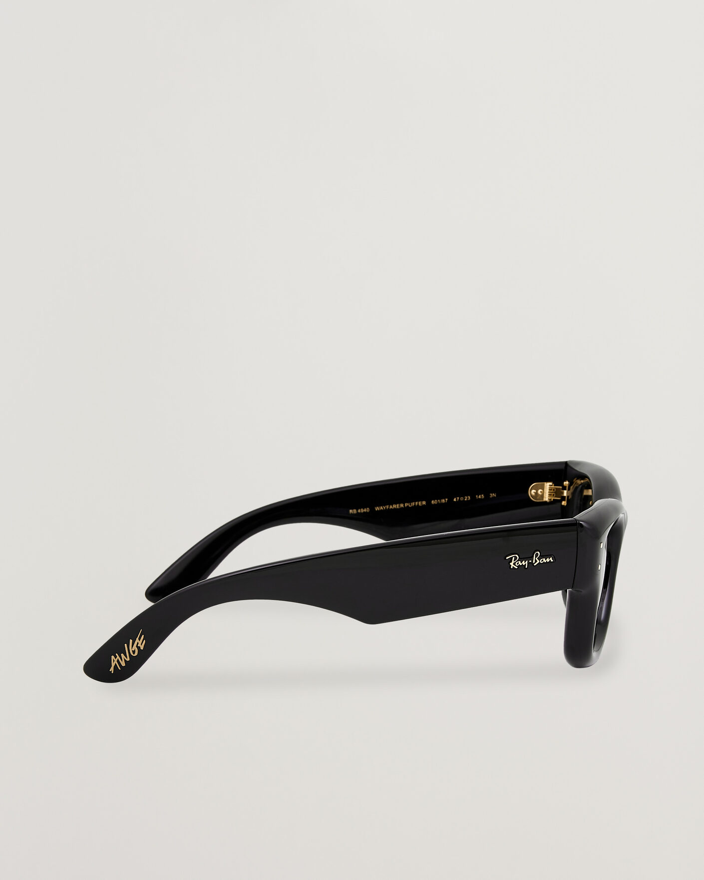 Homme | Lunettes De Soleil | Ray-Ban | Wayfarer Puffer Sunglasses Black