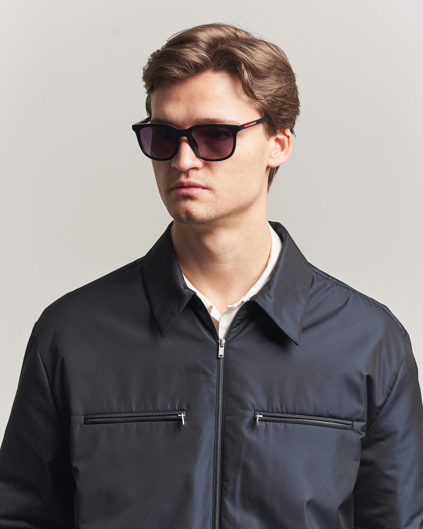 Homme | Lunettes De Soleil | Prada Linea Rossa | 0PS B09SU Sunglasses Black