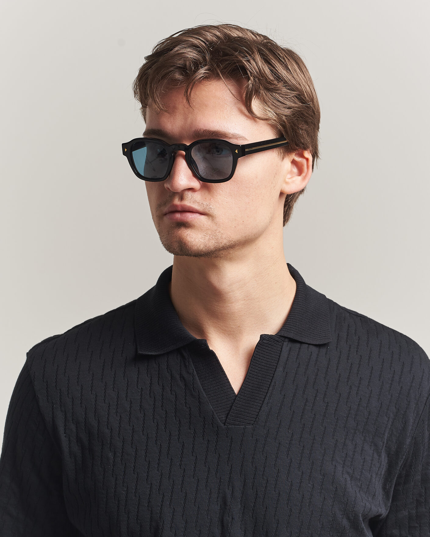 Homme | Lunettes De Soleil | Prada Eyewear | 0PR A16S Sunglasses Black/green