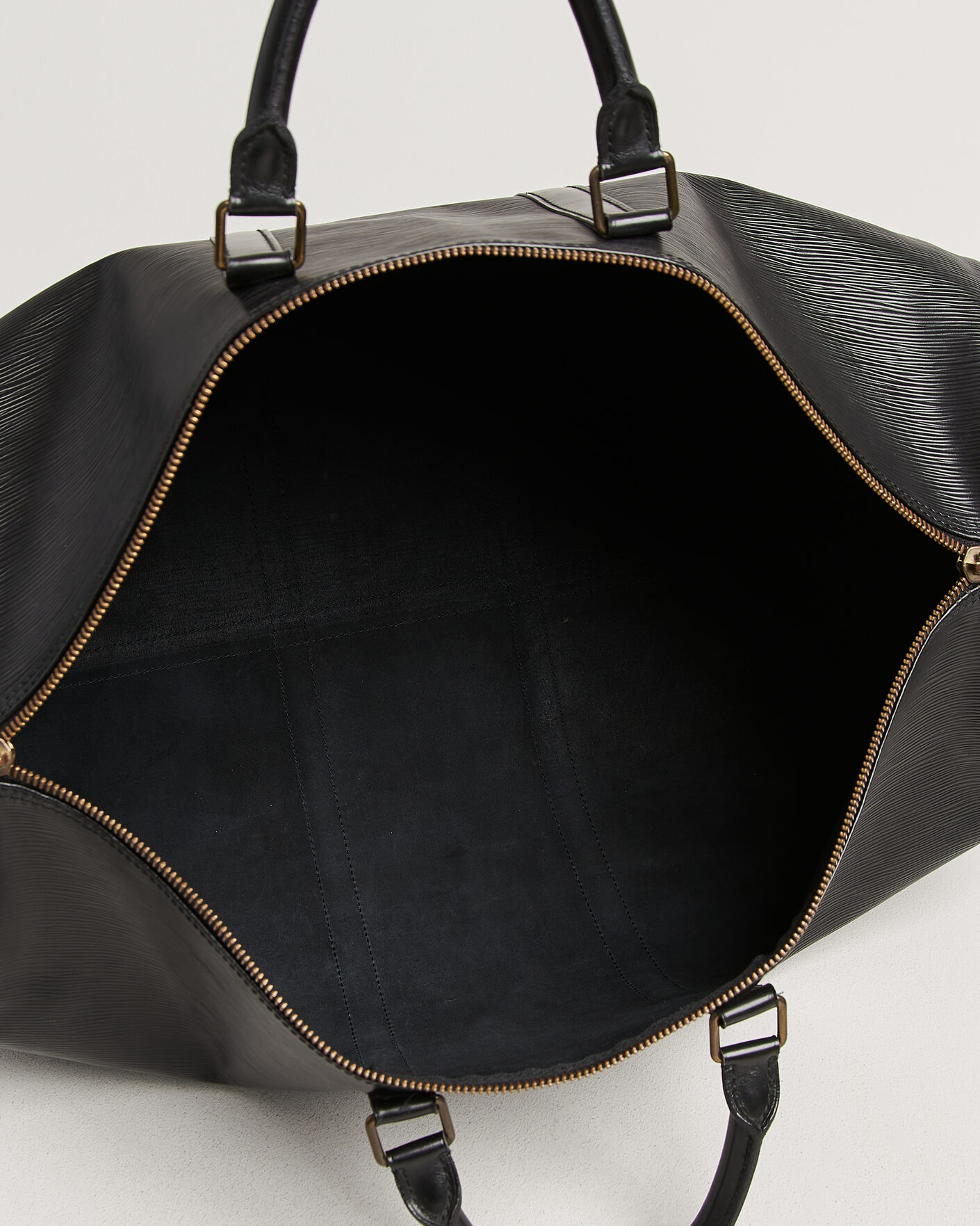 Homme | Pre-Owned & Vintage Bags | Louis Vuitton Pre-Owned | Keepall 55 Epi Leather Black