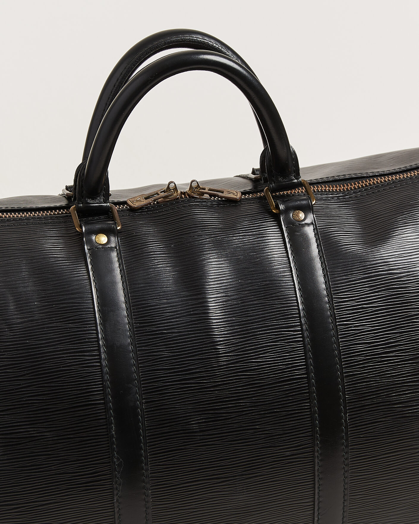 Homme | Pre-Owned & Vintage Bags | Louis Vuitton Pre-Owned | Keepall 55 Epi Leather Black