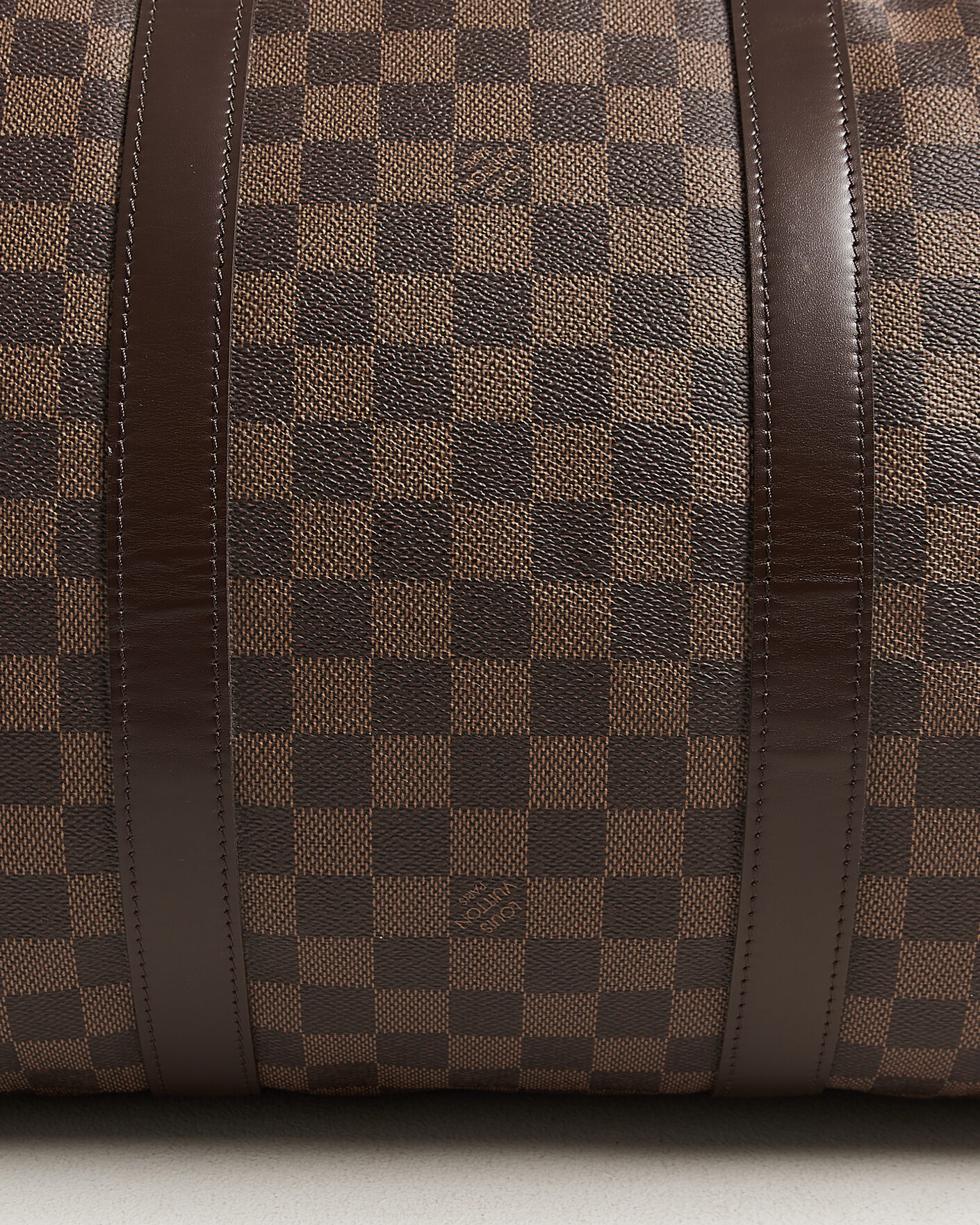 Homme | Pre-Owned & Vintage Bags | Louis Vuitton Pre-Owned | Keepall 50 Damier Ebene
