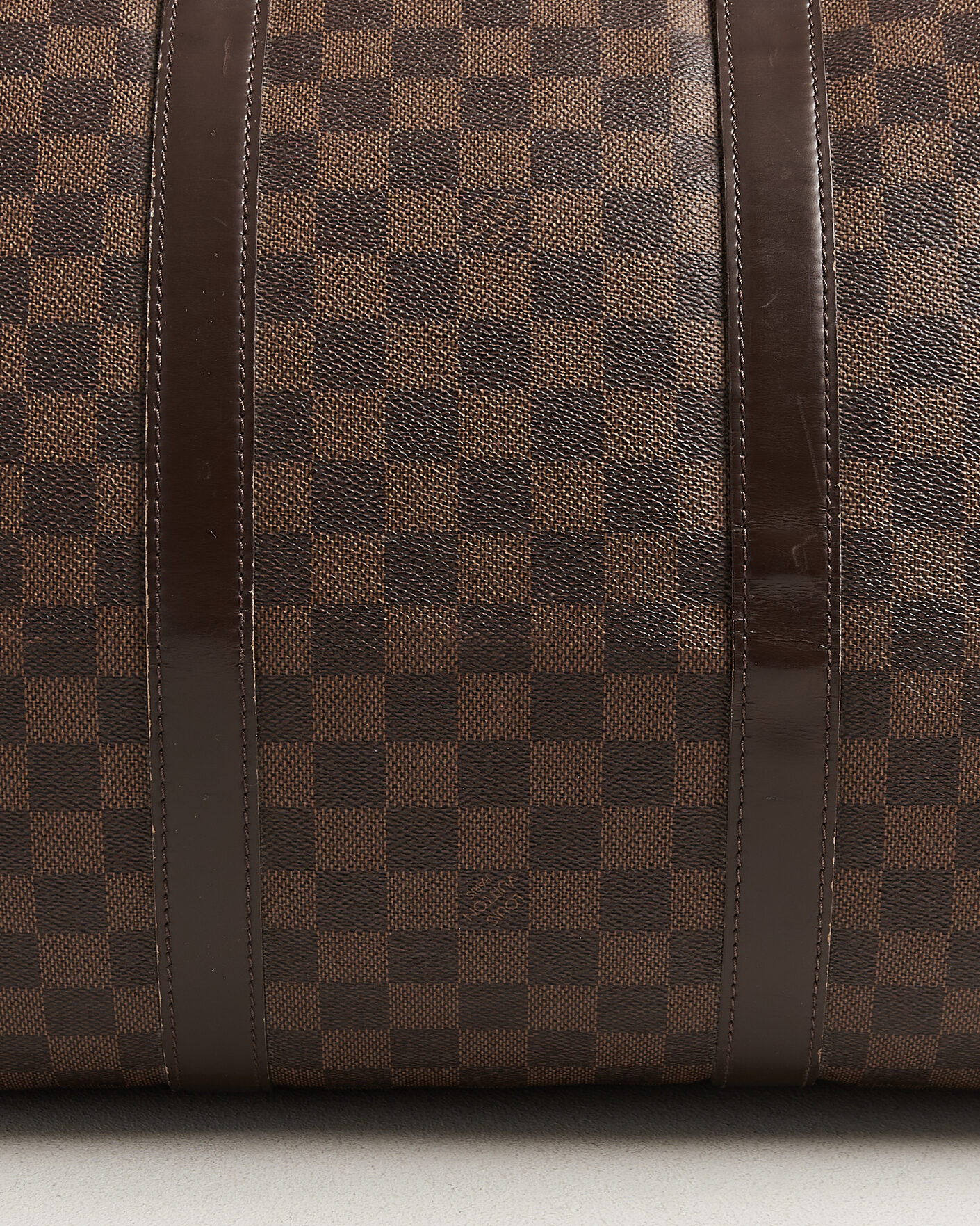 Homme | Pre-Owned & Vintage Bags | Louis Vuitton Pre-Owned | Keepall 50 Damier Ebene