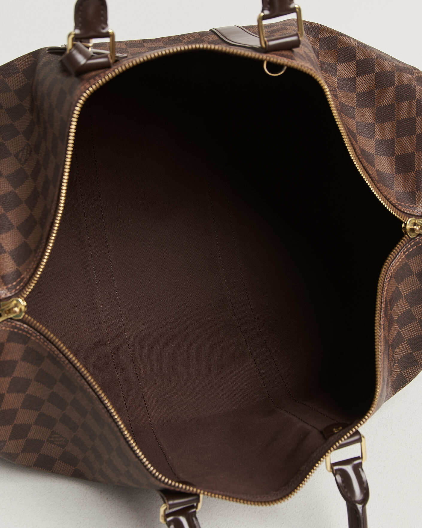Homme | Pre-Owned & Vintage Bags | Louis Vuitton Pre-Owned | Keepall 50 Damier Ebene