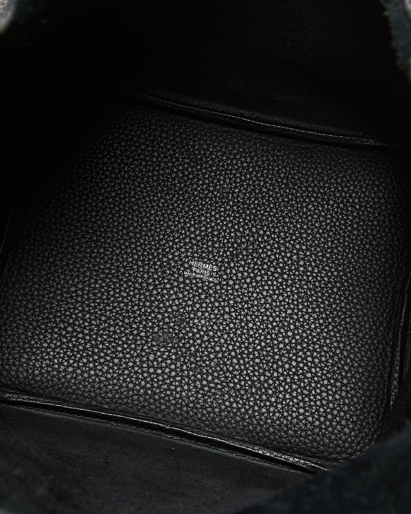 Homme | Pre-Owned & Vintage Bags | Hermès Pre-Owned | Picotin Lock 22 Taurillon Clemence Leather Black