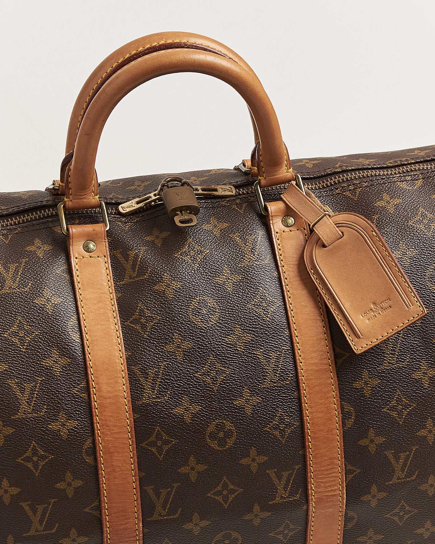 Homme | Pre-Owned & Vintage Bags | Louis Vuitton Pre-Owned | Keepall Bandouliére 50 Monogram