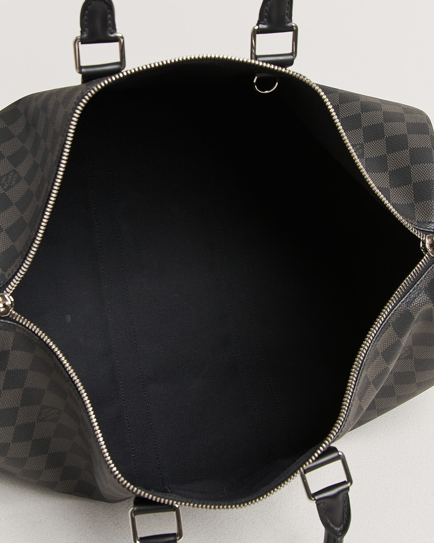 Homme | Pre-Owned & Vintage Bags | Louis Vuitton Pre-Owned | Keepall Bandouliére 45 Damier Graphite