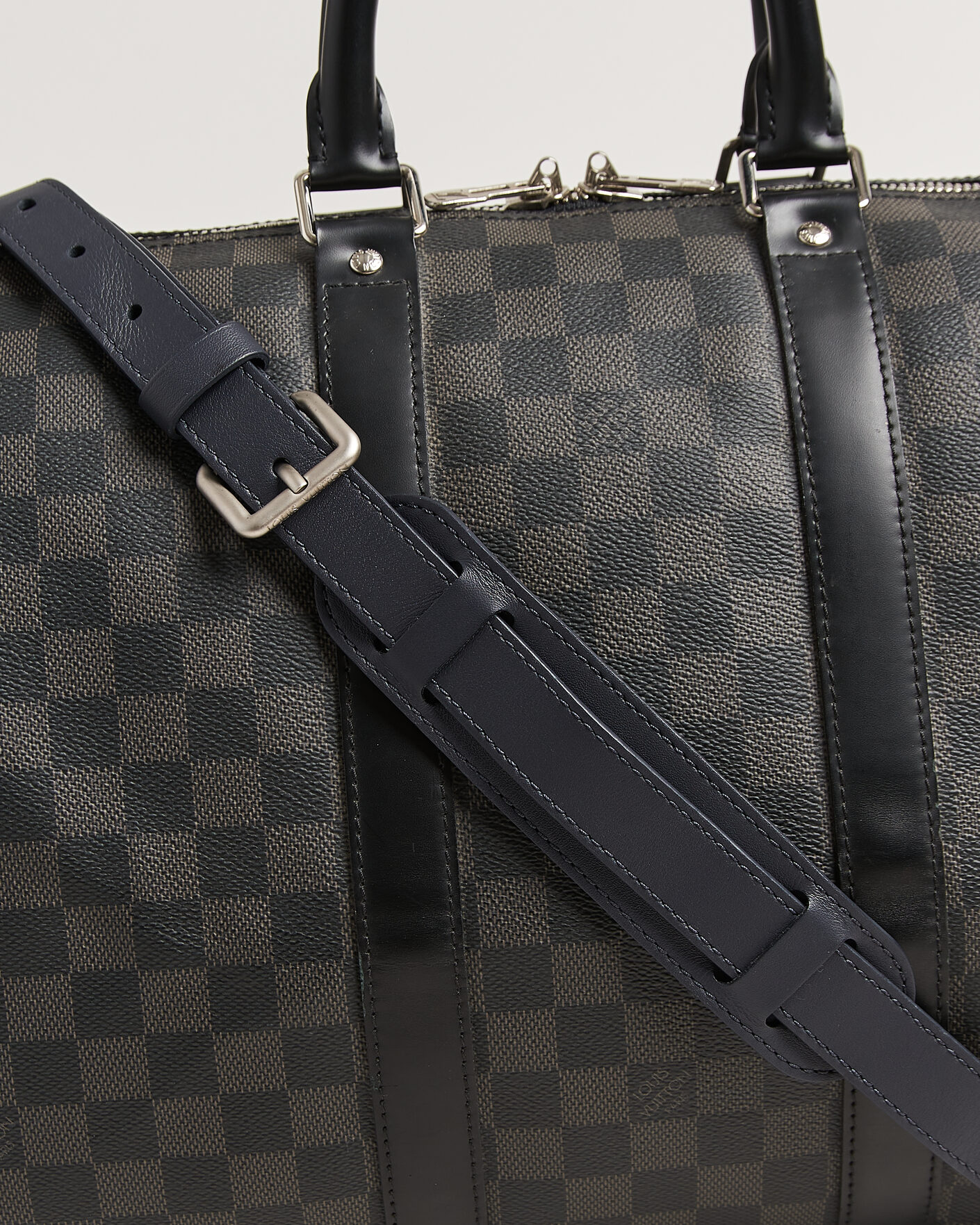 Homme | Pre-Owned & Vintage Bags | Louis Vuitton Pre-Owned | Keepall Bandouliére 45 Damier Graphite