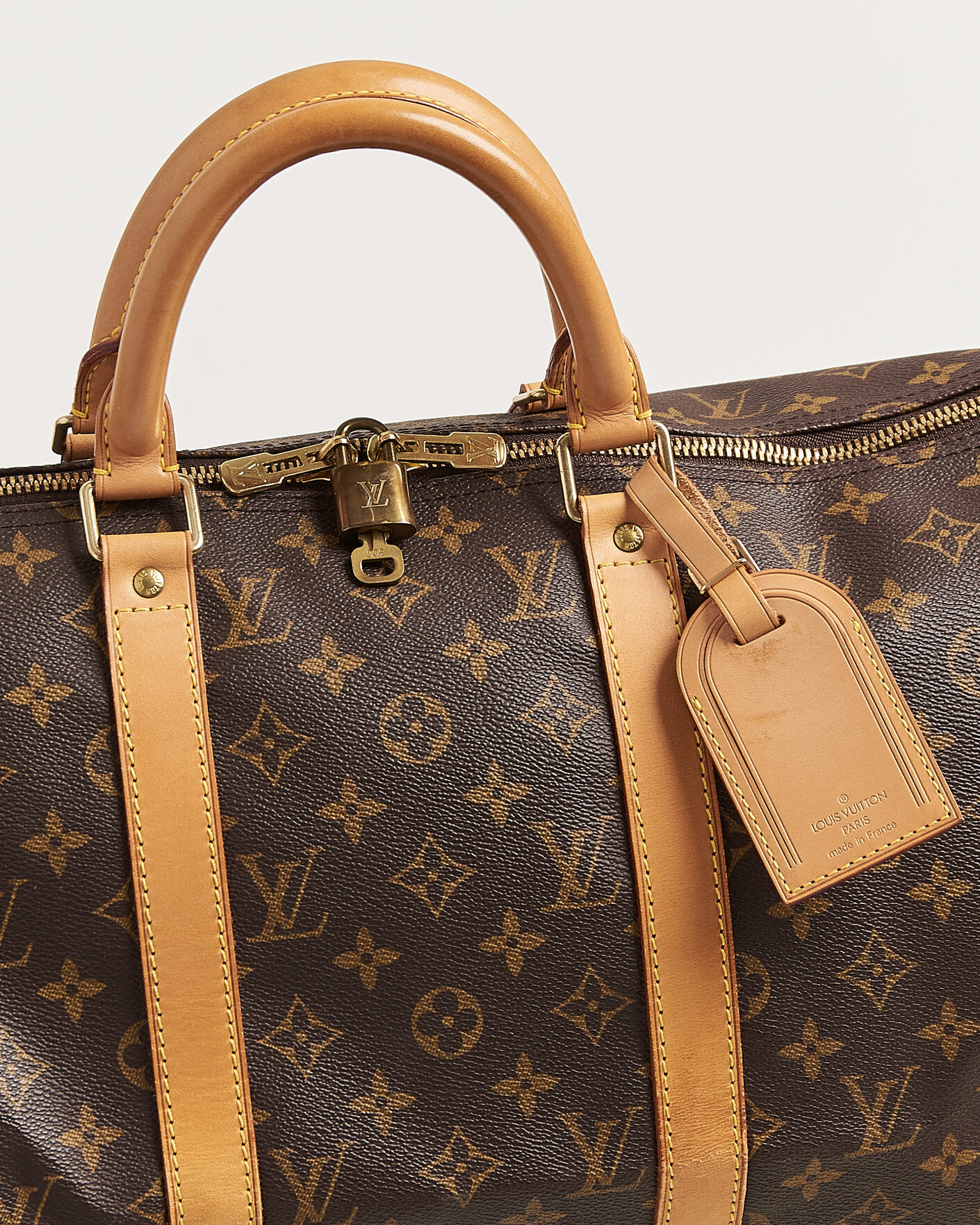 Homme | Pre-Owned & Vintage Bags | Louis Vuitton Pre-Owned | Keepall 50 Monogram