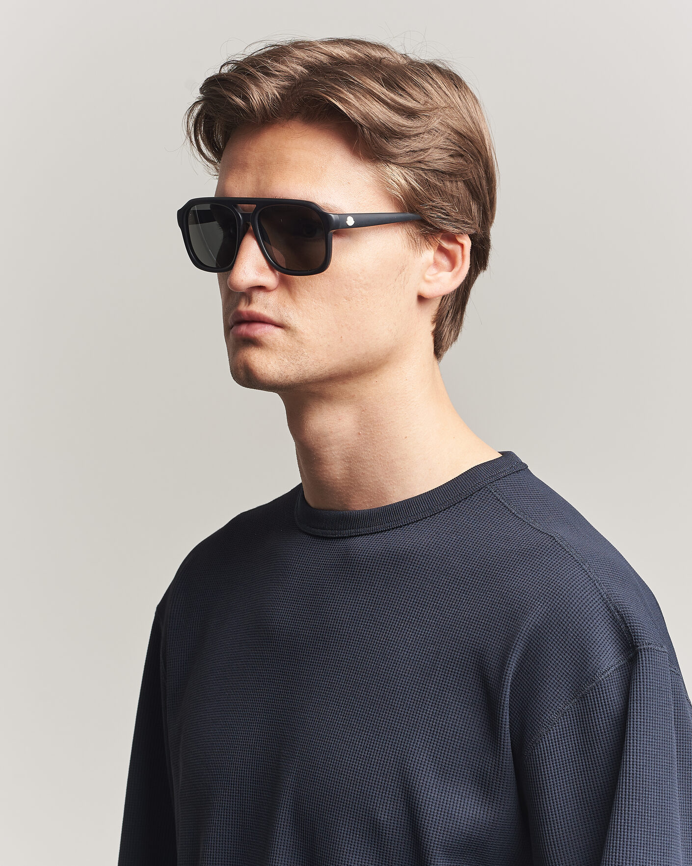 Homme | Lunettes De Soleil | Moncler Lunettes | Vantos Sunglasses Matte Black
