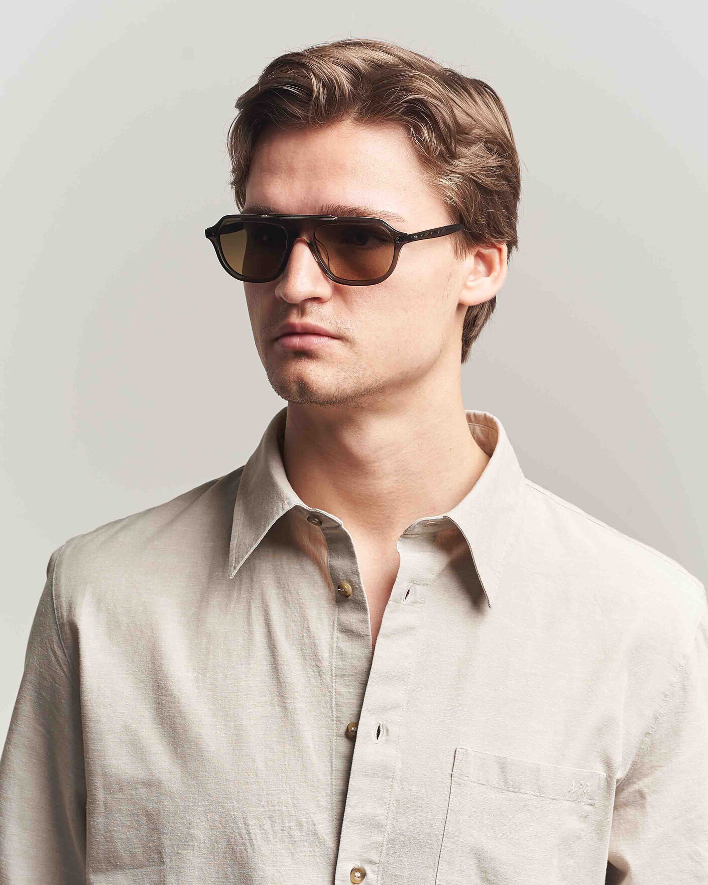 Homme | Lunettes De Soleil | Oliver Peoples | Estin Sunglasses Inkwell