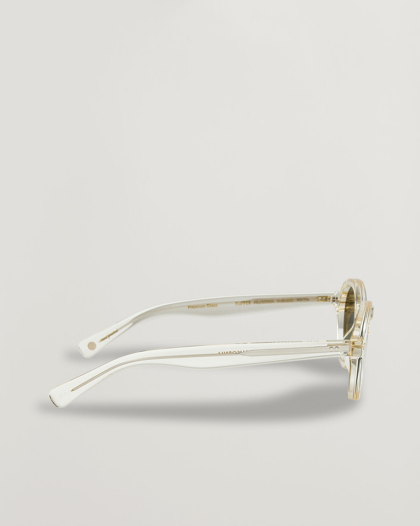 Homme | Lunettes De Soleil | Garrett Leight | Flipper Sunglasses Pure Glass