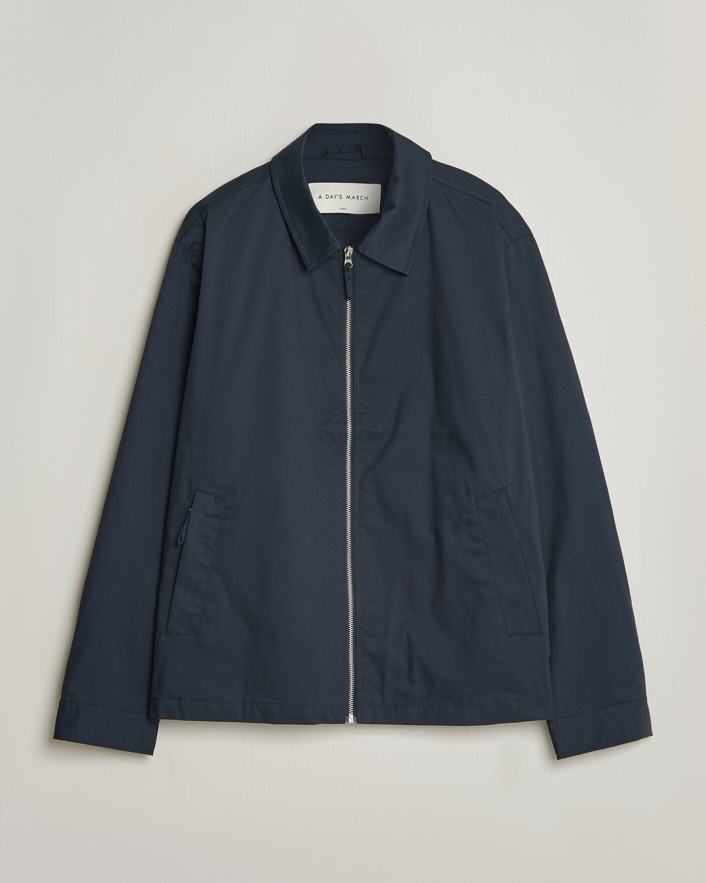 Homme | Manteaux Et Vestes | A Day's March | Garland Cotton Jacket Navy