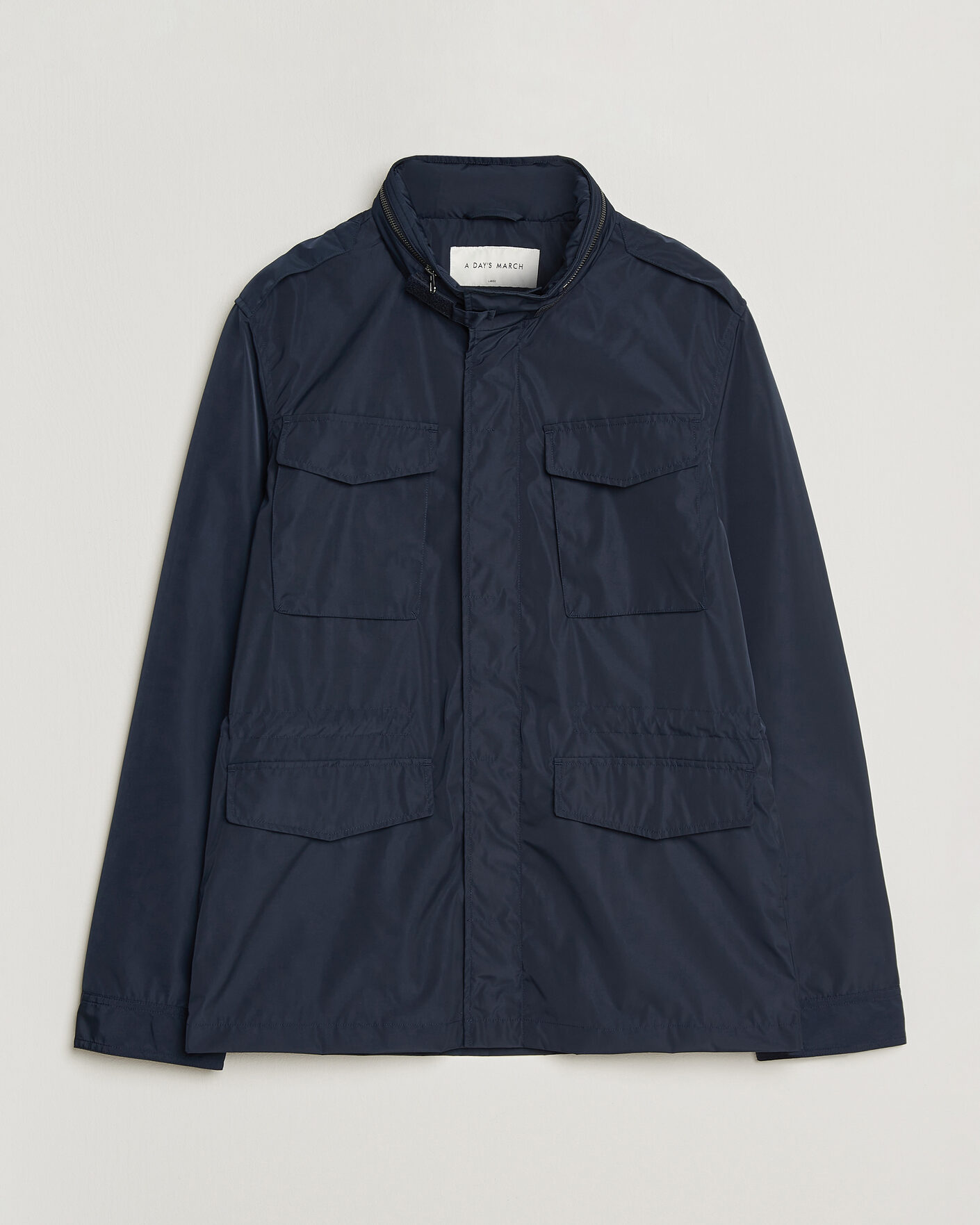 Homme | Manteaux Et Vestes | A Day's March | Barnett M65 Nylon Jacket Navy
