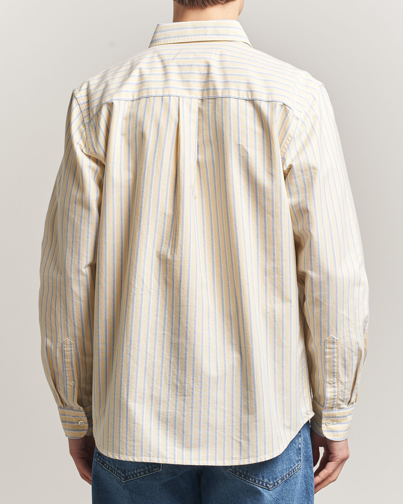 Homme | Chemises | A Day's March | Original Oxford Shirt Yellow Multi