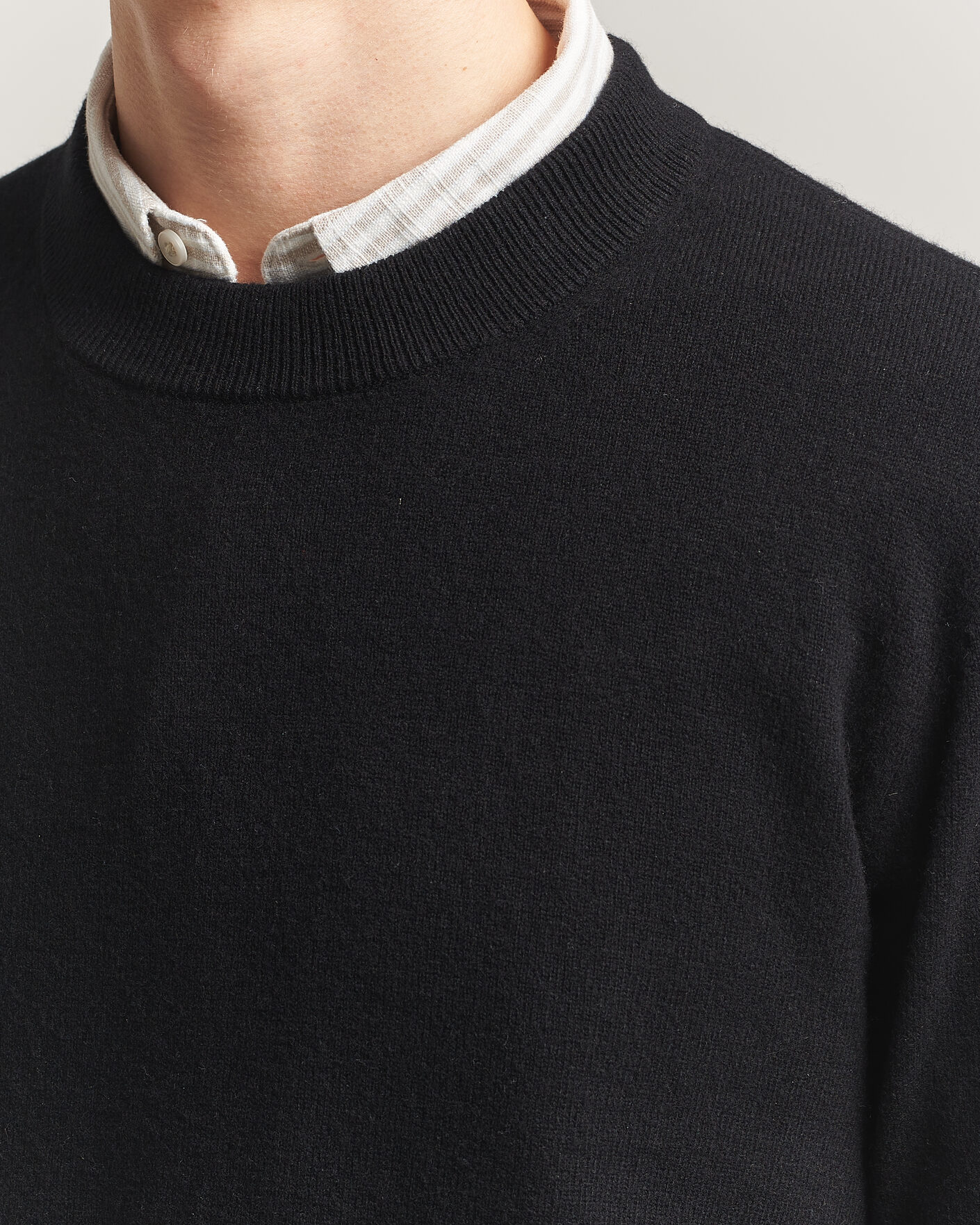 Homme | Pulls Et Tricots | A Day's March | Marlow Cashmere Blend Sweater Black