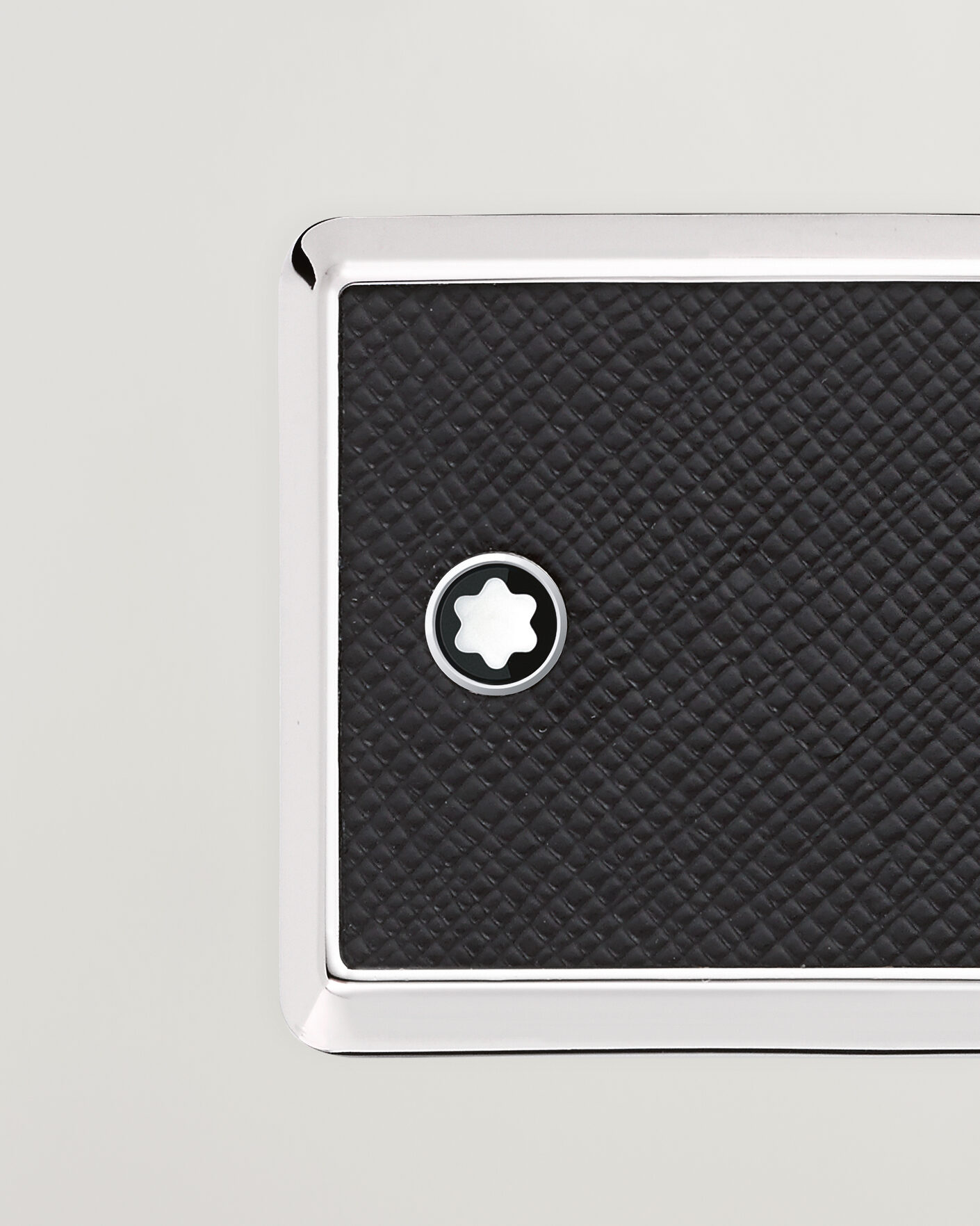 Homme | Ceintures | Montblanc | Marquetry Plate 30mm Leather Belt Black