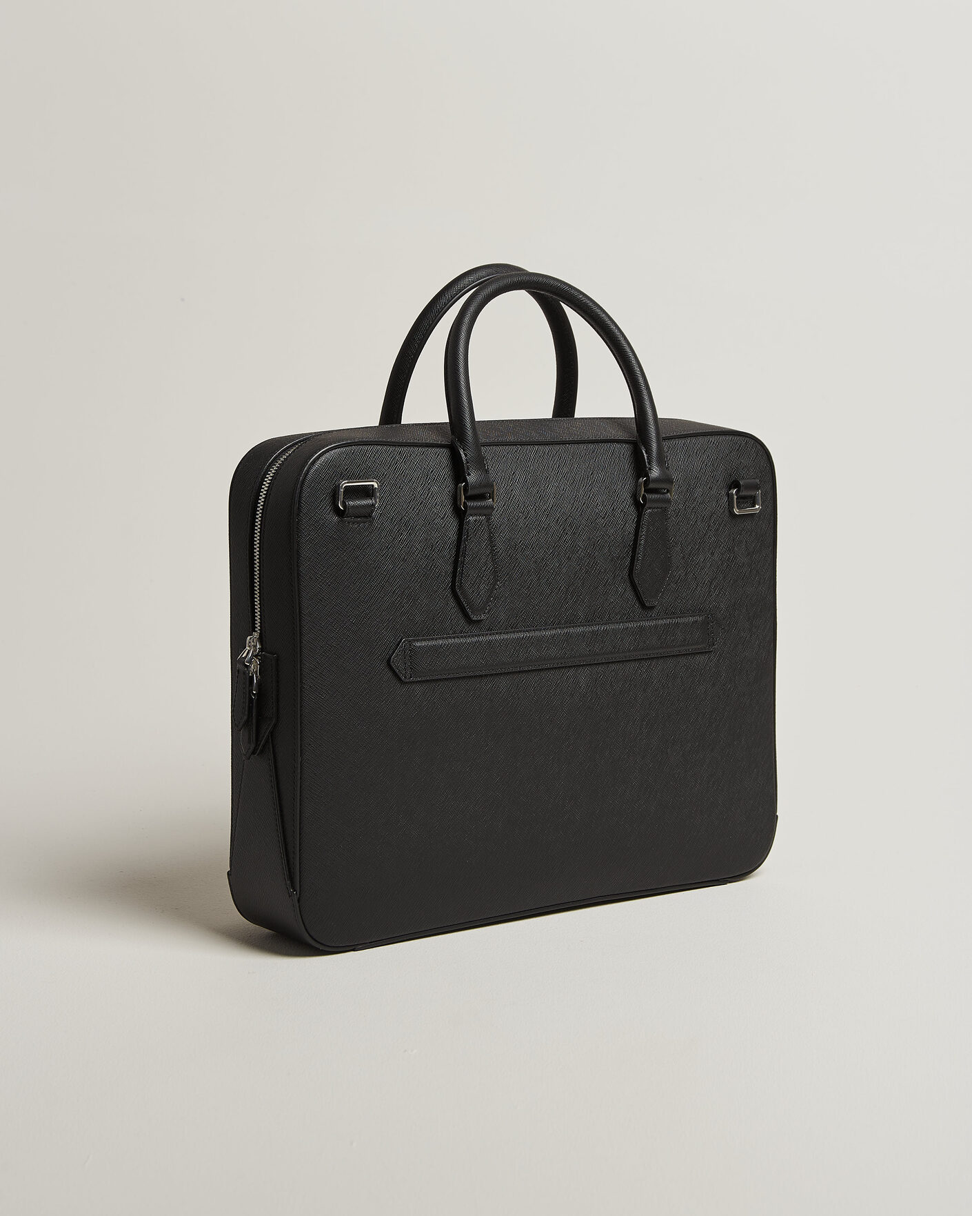 Homme | Sacs | Montblanc | Medium Sartorial Leather Briefcase with Pocket Black