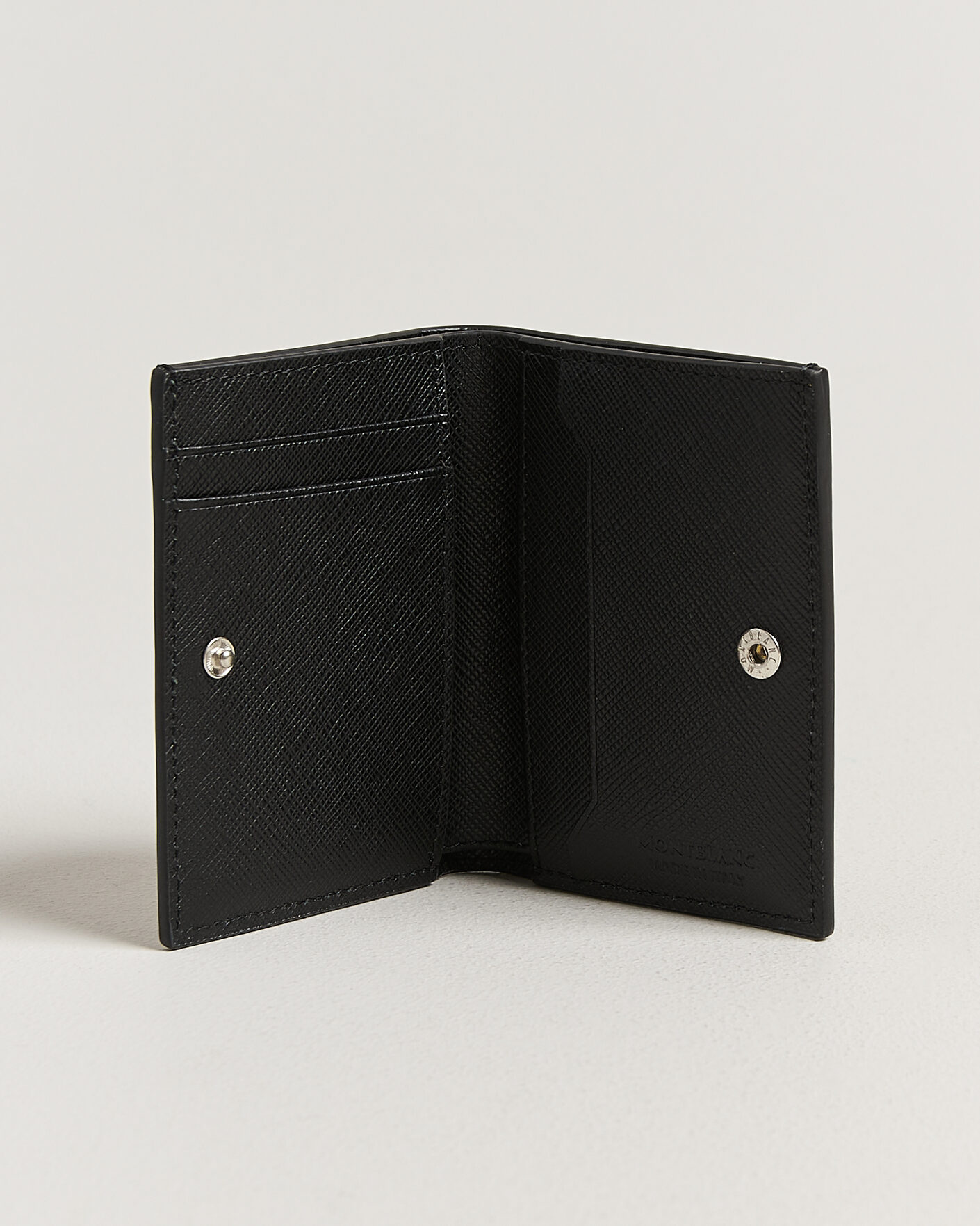 Homme | Portefeuilles | Montblanc | Mini Sartorial Leather 4cc Wallet Black