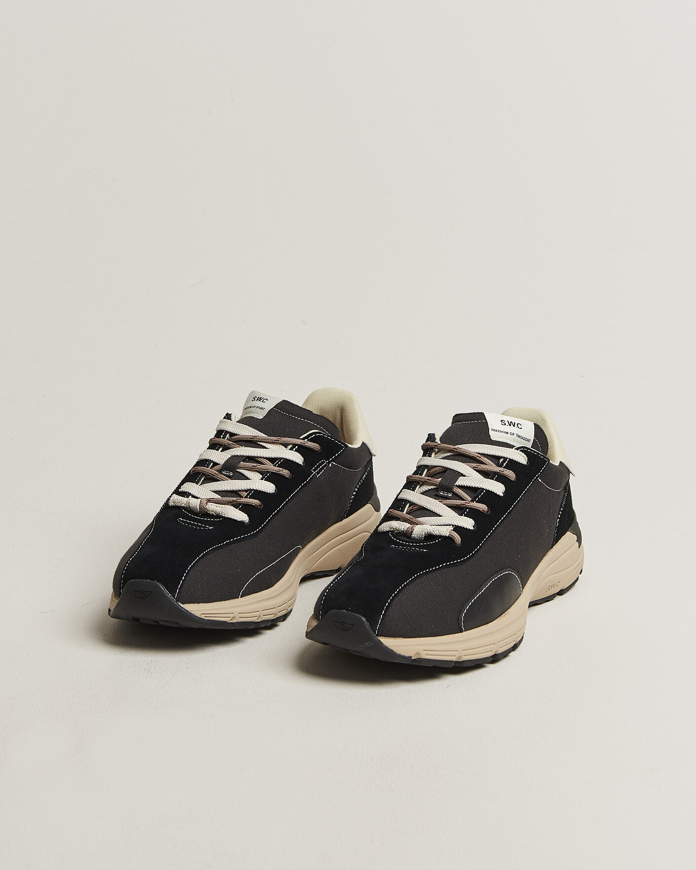 Homme | Baskets | Stepney Workers Club | Legion Suede Twill Sneaker Black